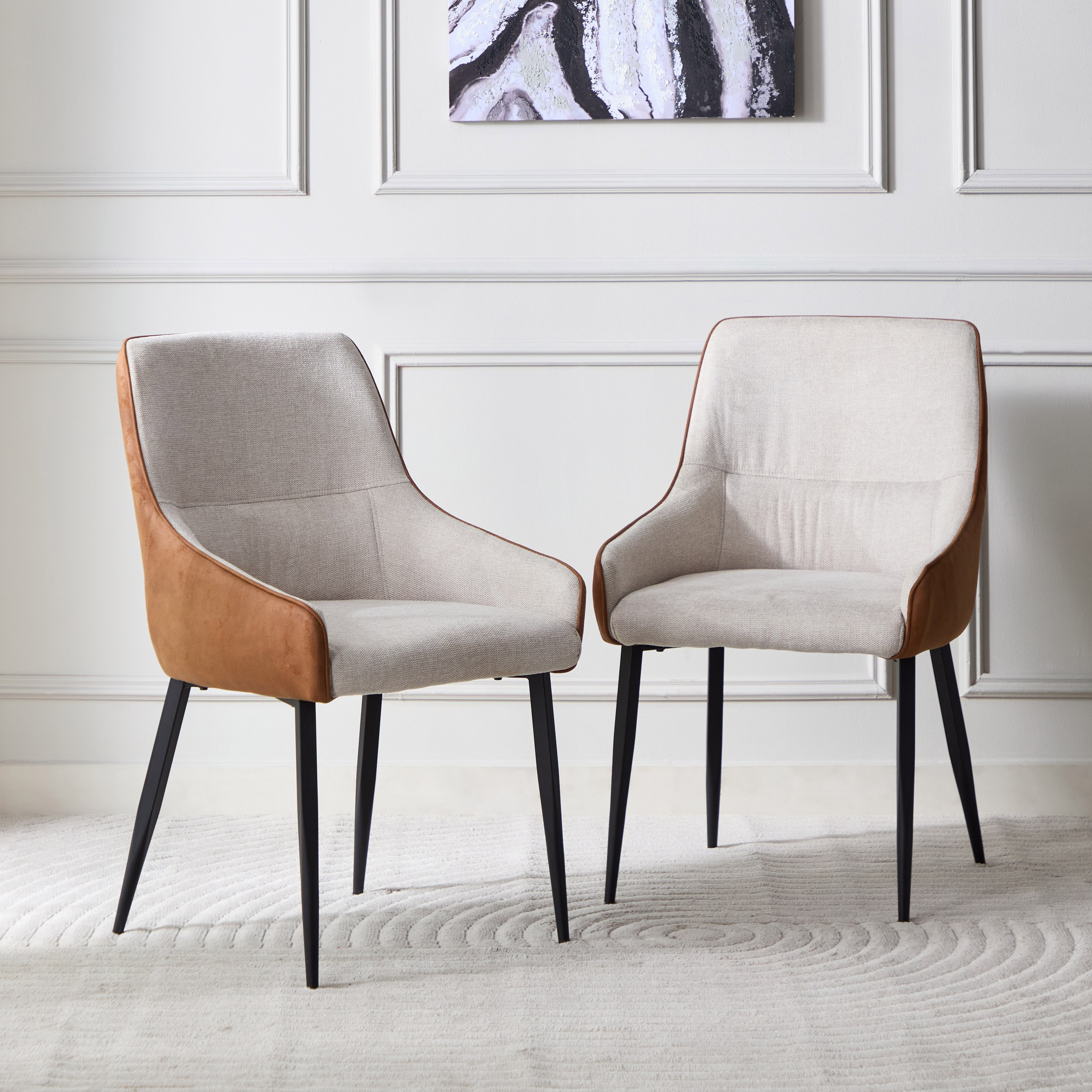 كرسي جلسة شاي من ويلي - طقم من قطعتين-hbxdiningroom-tabletop-dinnersets-image-2
