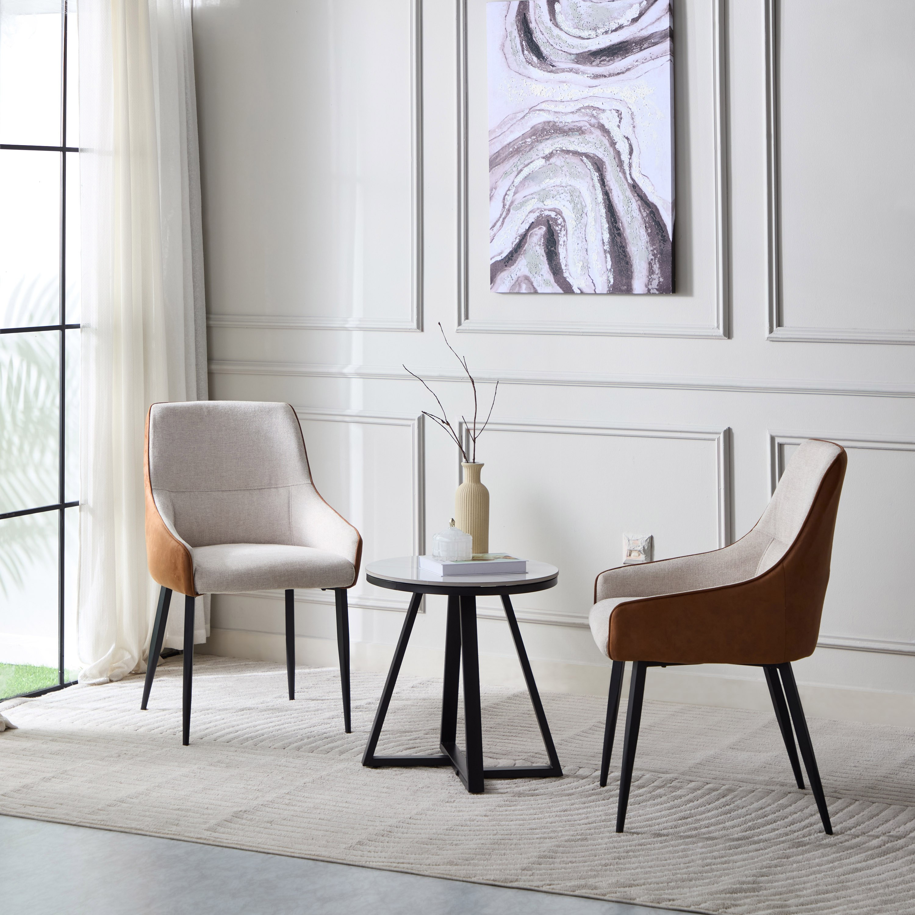 كرسي جلسة شاي من ويلي - طقم من قطعتين-hbxdiningroom-tabletop-dinnersets-image-8