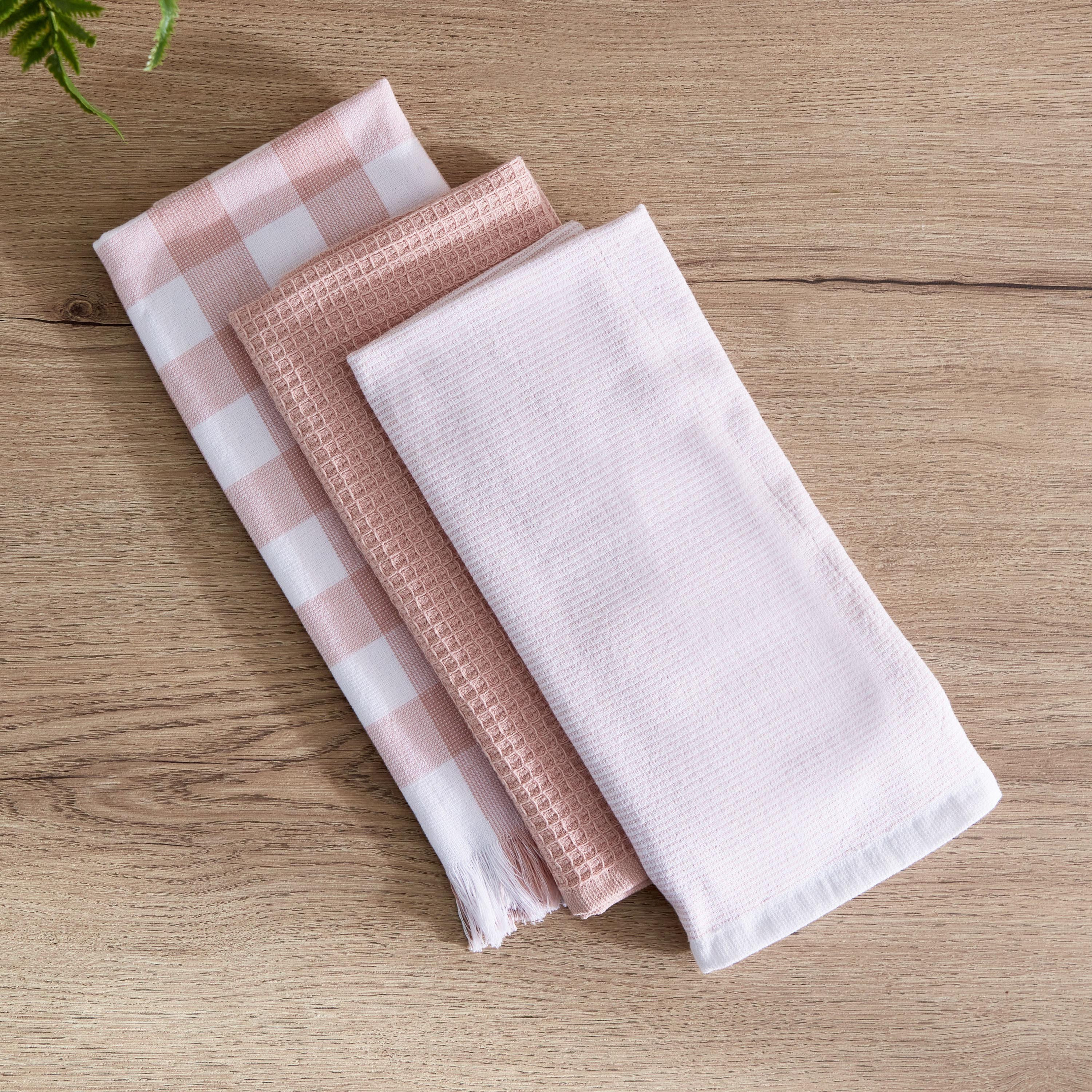 طقم مناشف مطبخ تيري منسوجة 3 قطع من نيفا - 40x60 سم-hbxhomeware-kitchenware-kitchenlinens-image-2