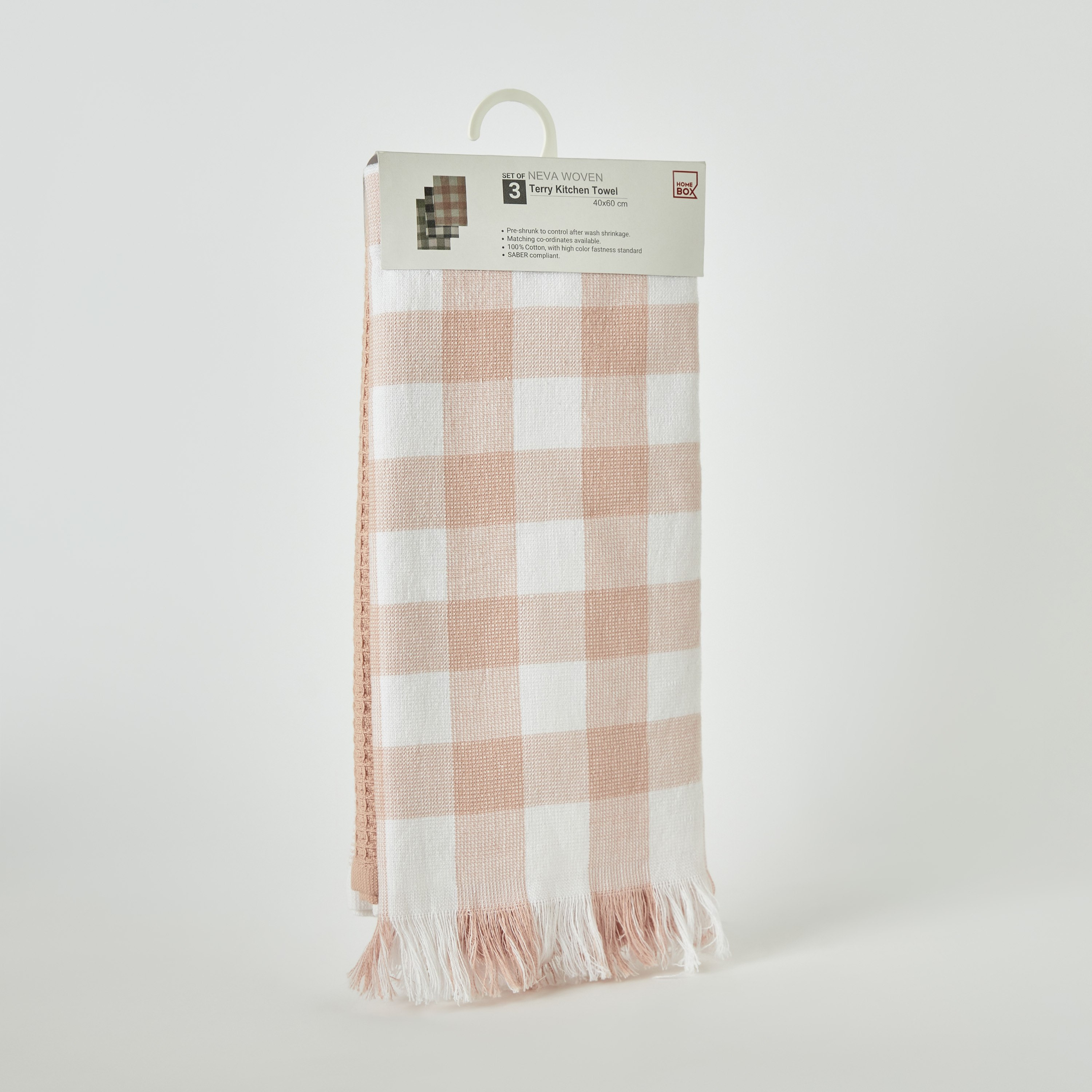 طقم مناشف مطبخ تيري منسوجة 3 قطع من نيفا - 40x60 سم-hbxhomeware-kitchenware-kitchenlinens-image-5