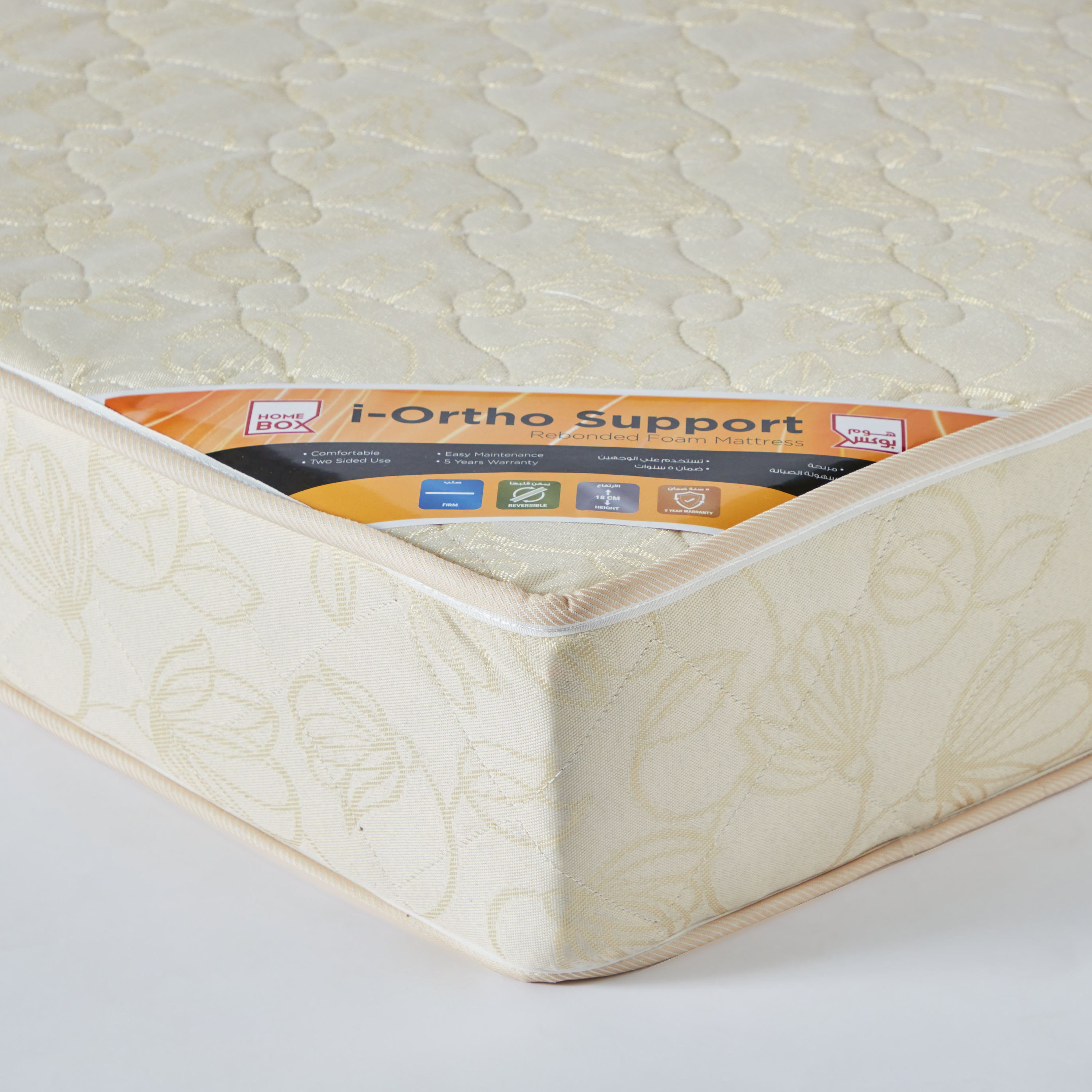 مرتبة فردية بإسفنج مجدد من سليب إيز آي أورثو سبّورت فيرم - 90x190x18 سم-hbxfurniture-bedroom-mattresses-single-image-12