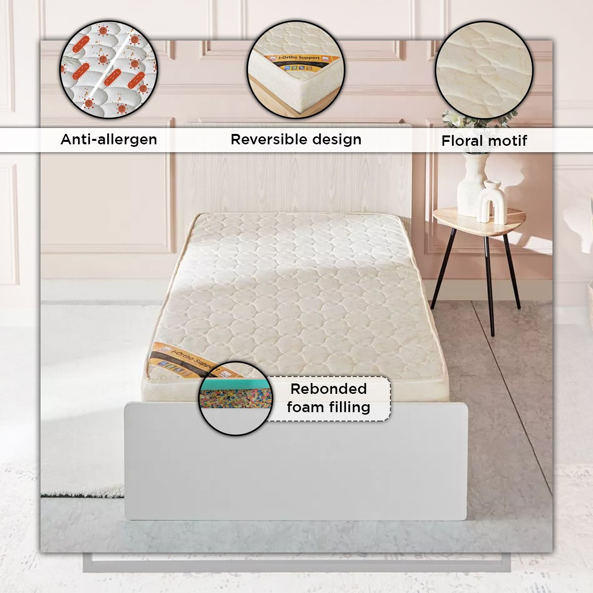 مرتبة فردية بإسفنج مجدد من سليب إيز آي أورثو سبّورت فيرم - 90x190x18 سم-hbxfurniture-bedroom-mattresses-single-image-5