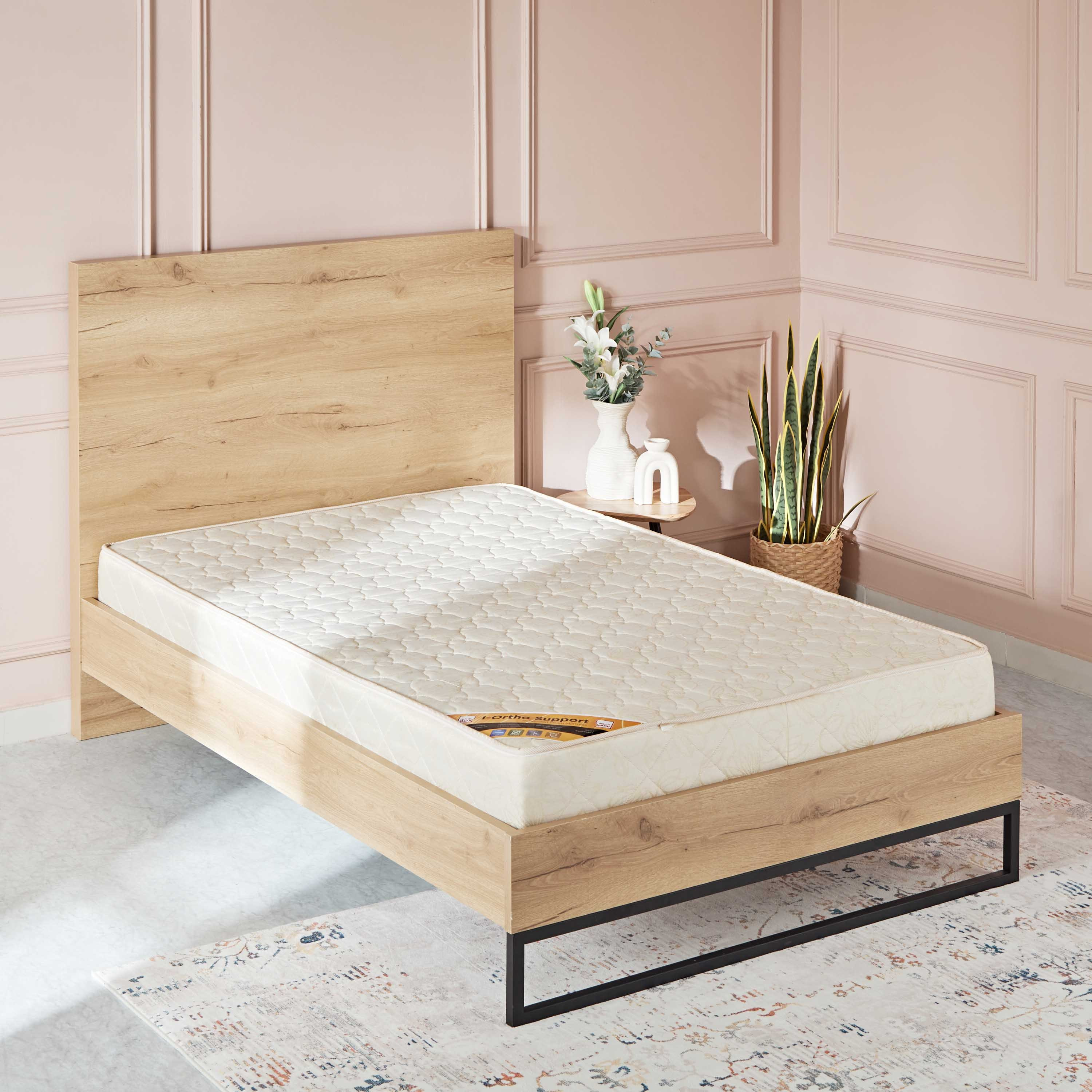 مرتبة كوين بإسفنج مجدد من سليب إيز آي أورثو سبّورت فيرم - 140x200x18 سم-hbxbedroom-mattresses-queen-image-2
