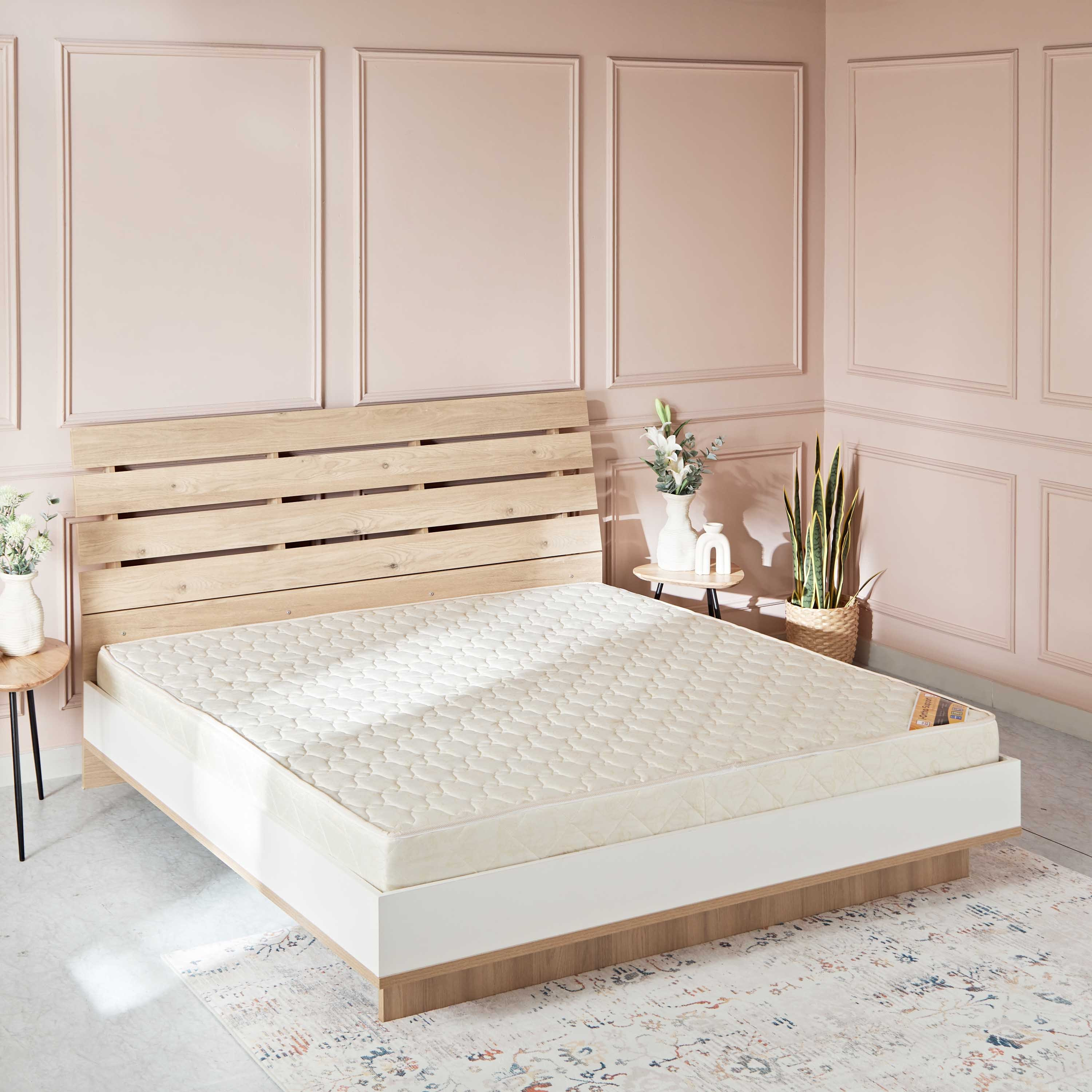 مرتبة كوين بإسفنج مجدد من سليب إيز آي أورثو سبّورت فيرم - 150x200x18 سم-hbxbedroom-mattresses-queen-image-2