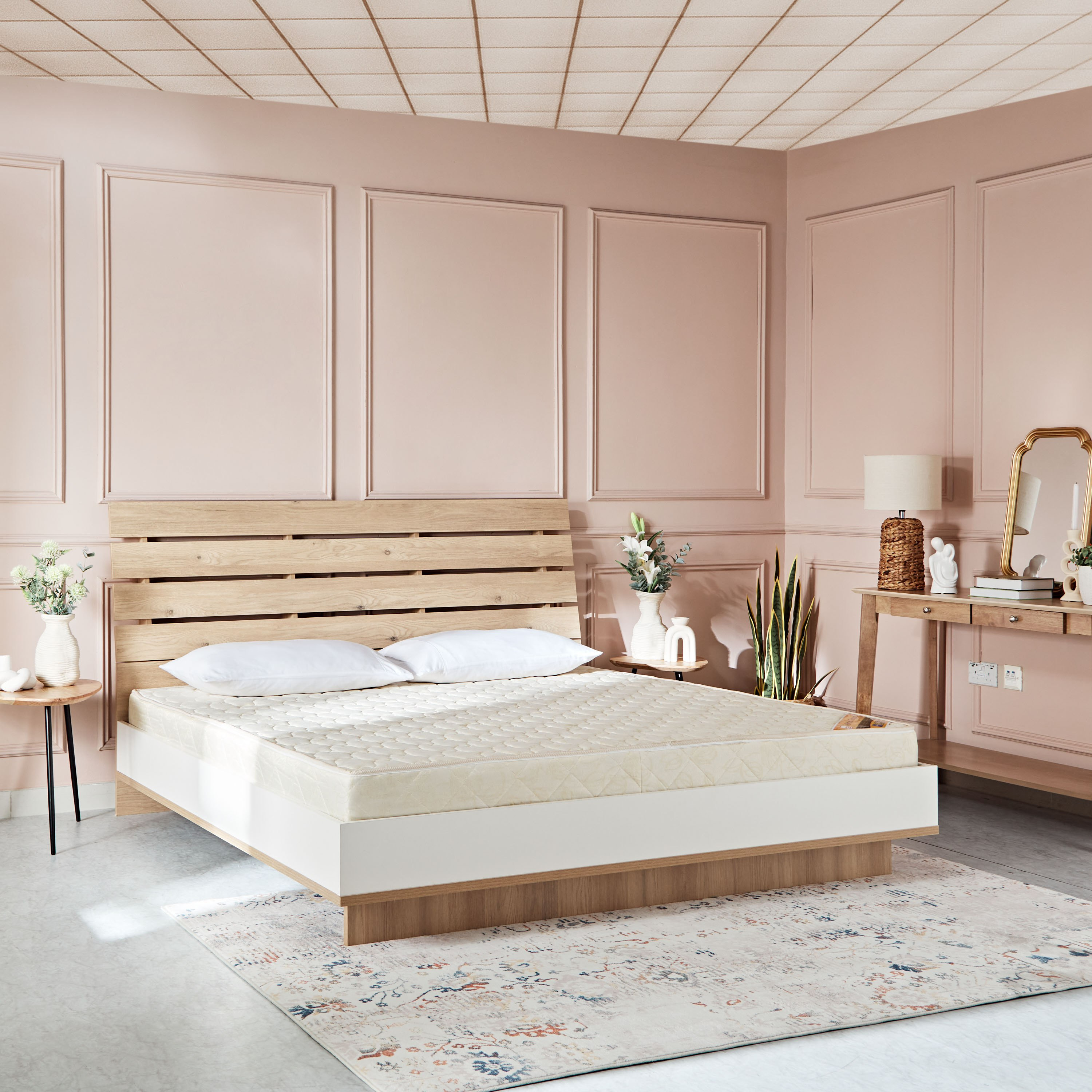 مرتبة كوين بإسفنج مجدد من سليب إيز آي أورثو سبّورت فيرم - 155x205x18 سم-hbxbedroom-mattresses-queen-image-9