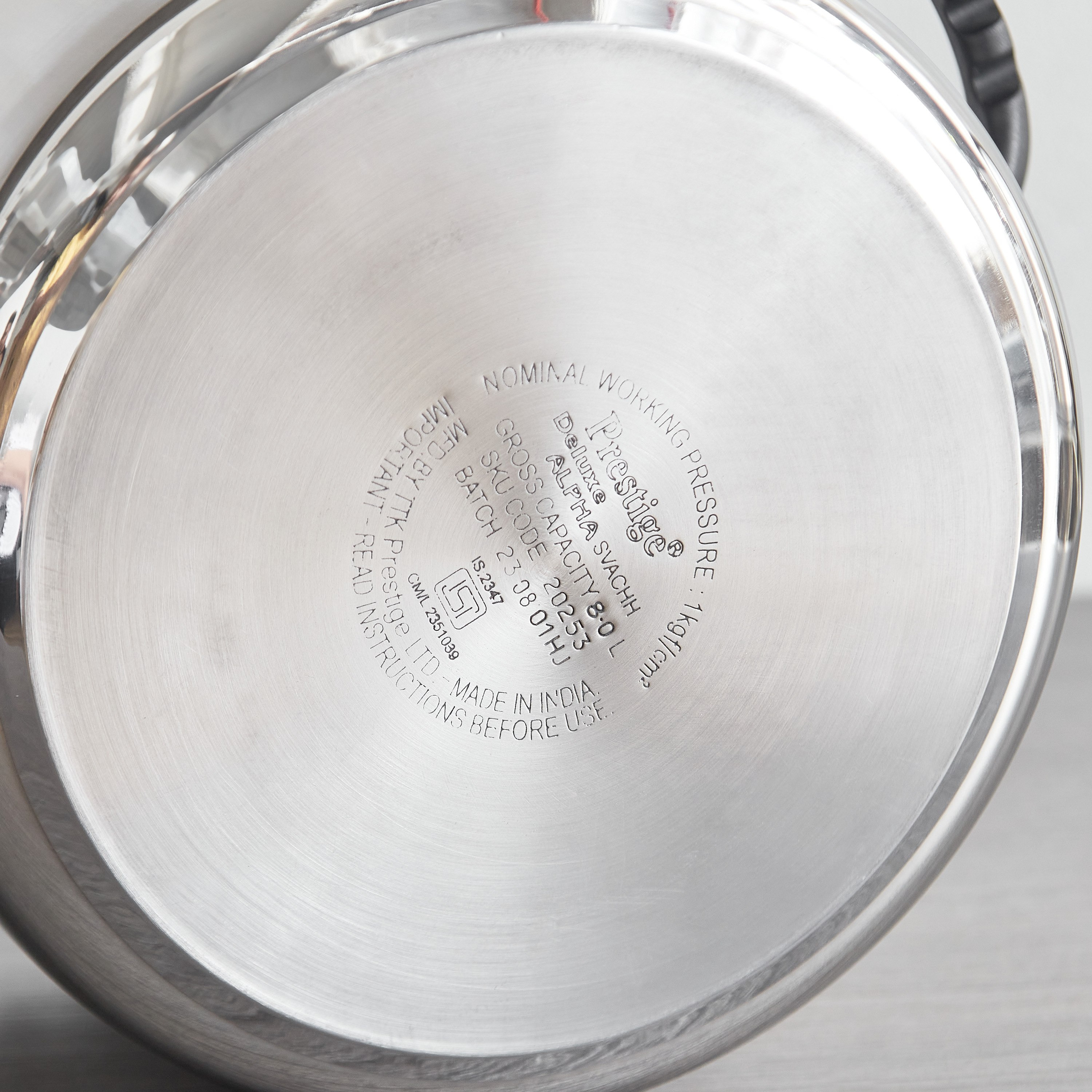 Prestige Steel Deluxe Alpha Pressure Cooker - 8 L-hbxhomeware-hbxkitchen-image-7