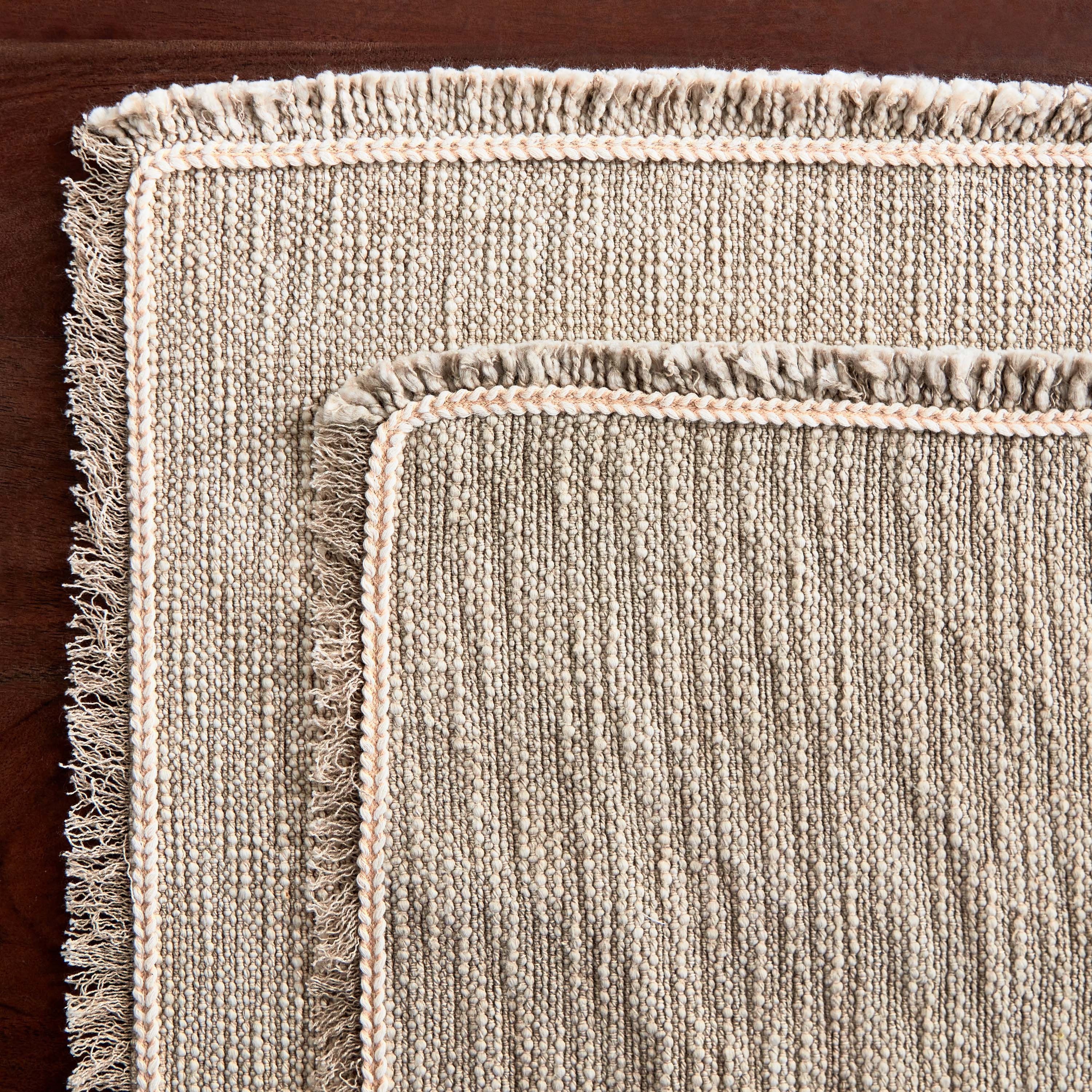 Naturio Slub 2-Piece Table Placemat Set - 33x48 cm-hbxdecorandfurnishings-homefurnishings-tablelinens-image-2