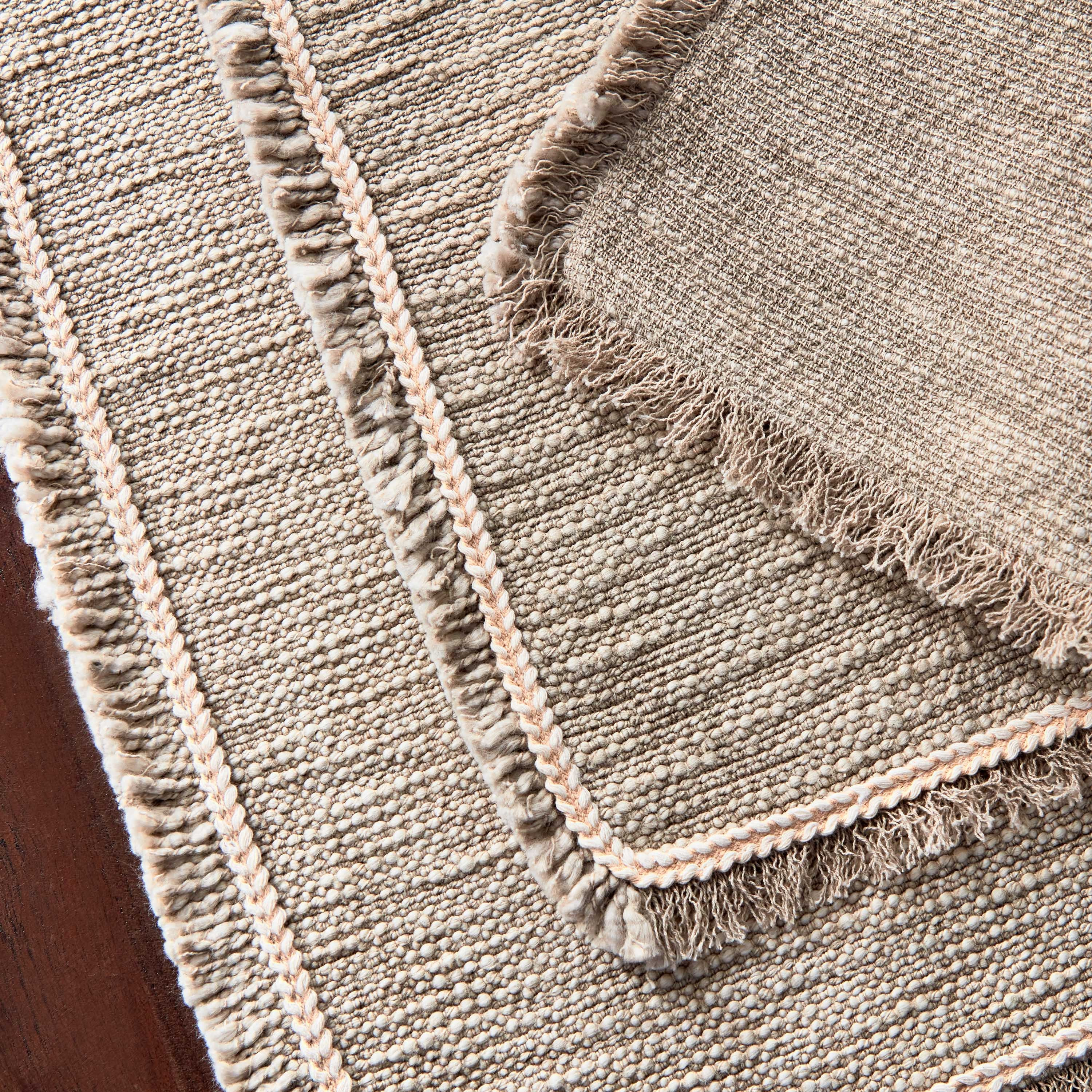 Naturio Slub 2-Piece Table Placemat Set - 33x48 cm-hbxdecorandfurnishings-homefurnishings-tablelinens-image-3