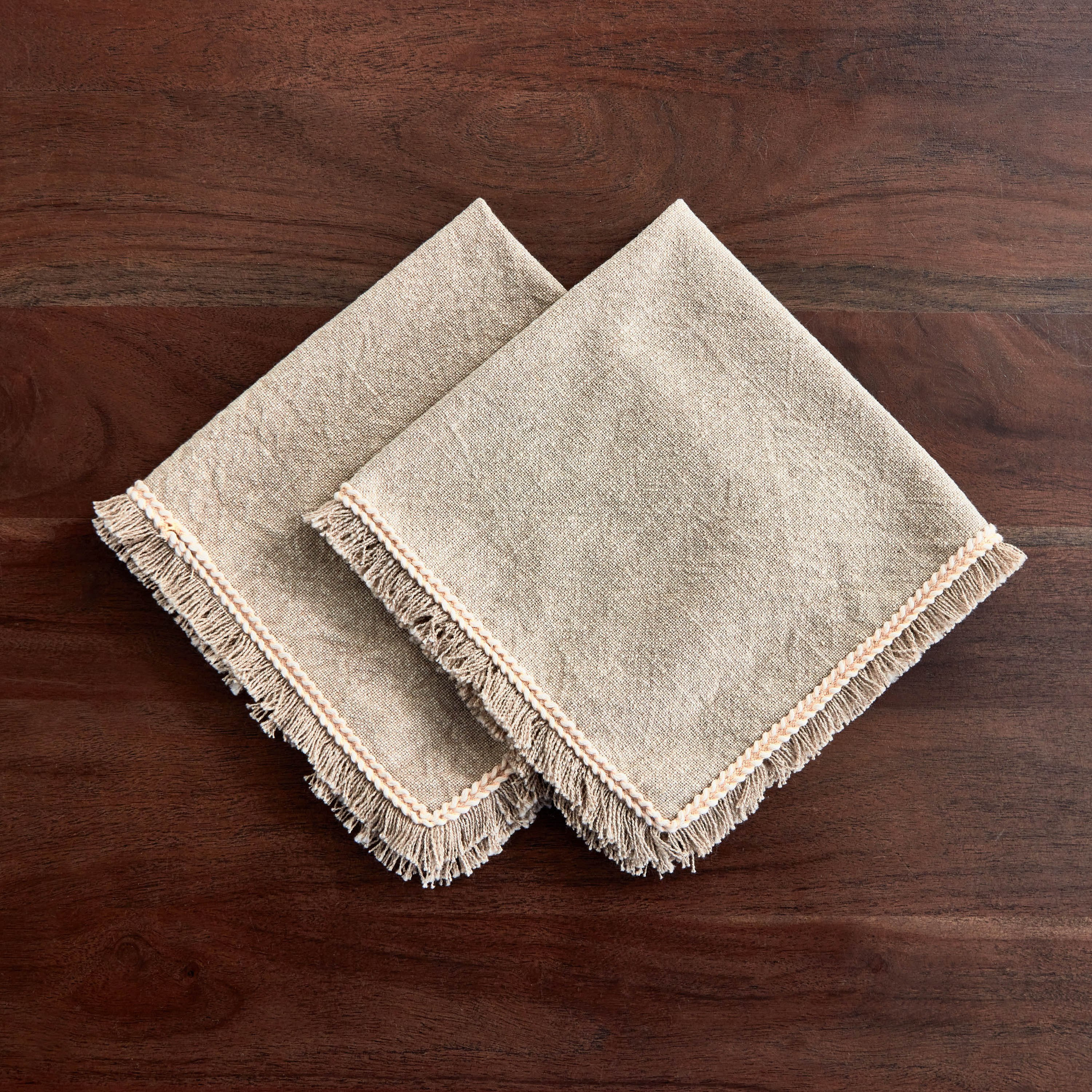 طقم مناديل سفرة سلاب قطعتين من ناتوريو - 40x40 سم-hbxdecorandfurnishings-homefurnishings-tablelinens-image-1