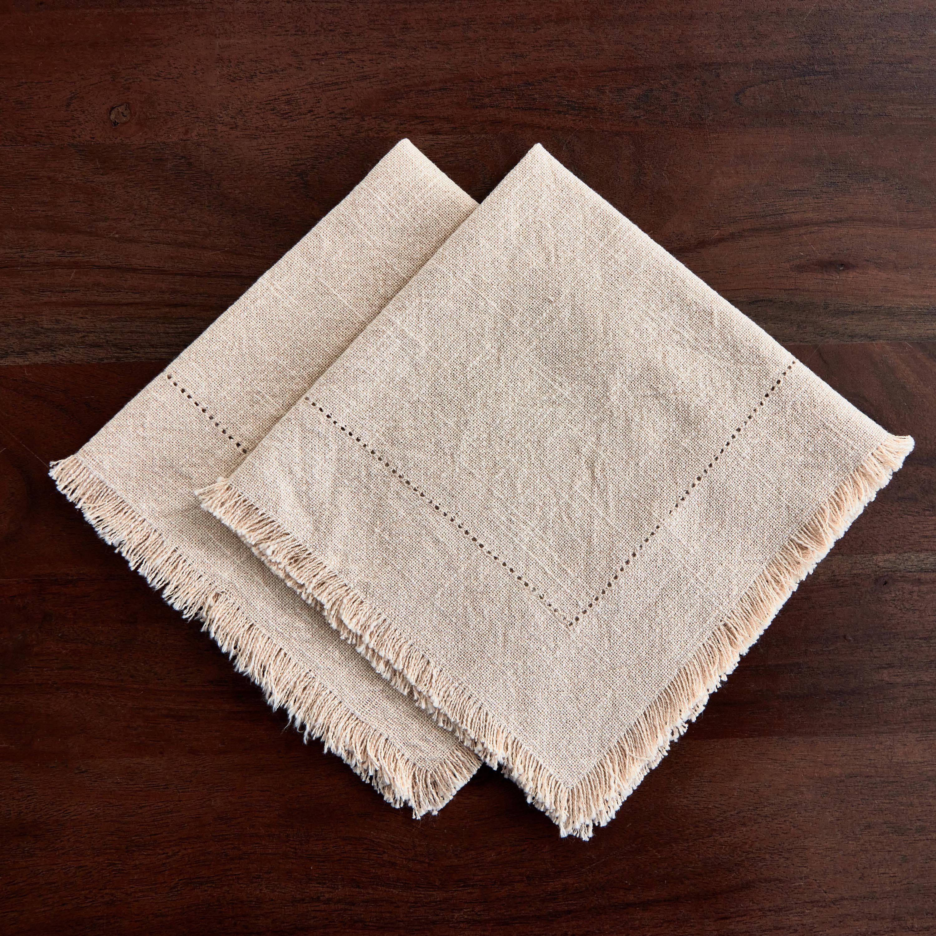 طقم مناديل فاجوتينج - قطعتين من ناتوريو- 40x40 سم-hbxdecorandfurnishings-homefurnishings-tablelinens-image-1