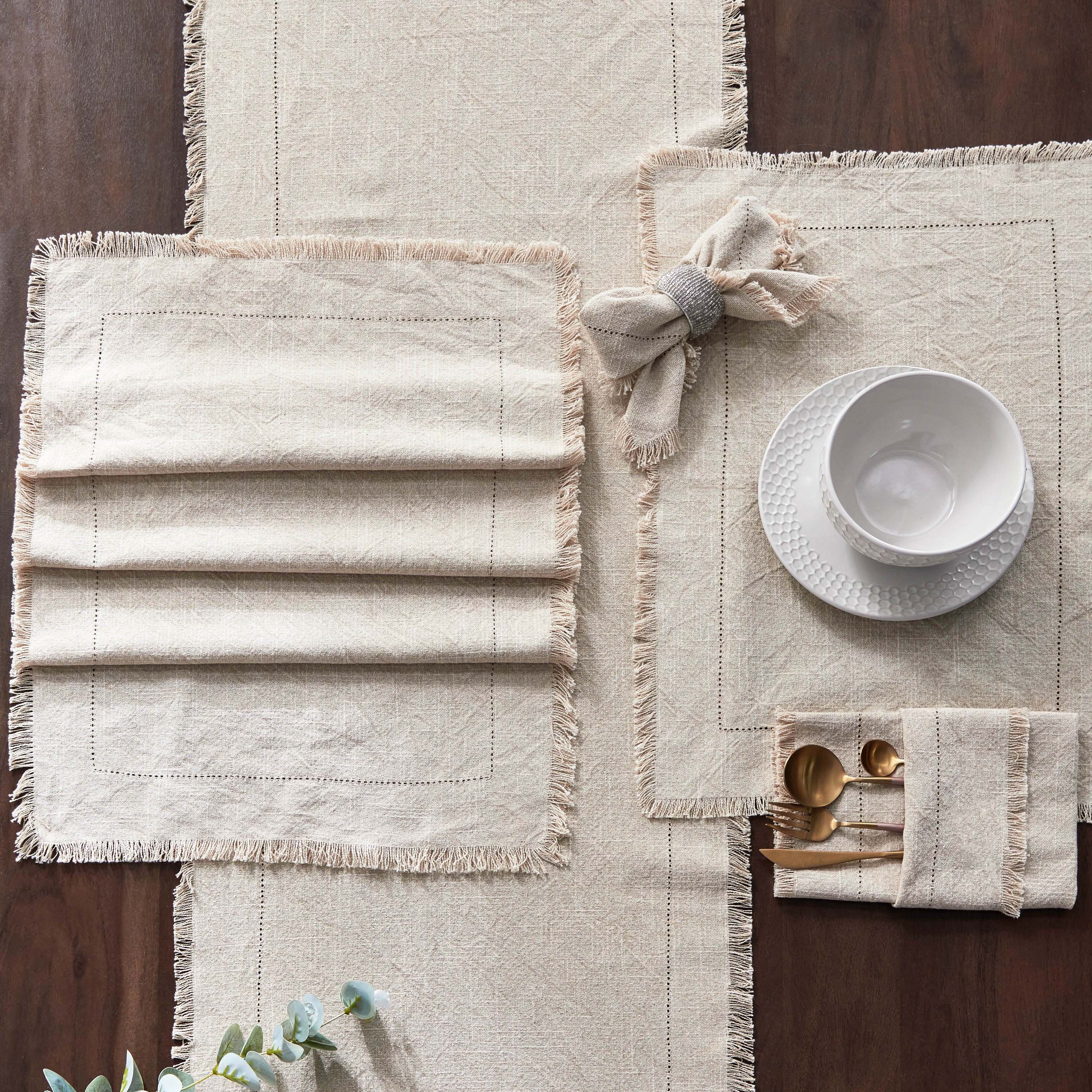مفرش طاولة من ناتوريو - 40x180 سم-hbxdecorandfurnishings-homefurnishings-tablelinens-image-5