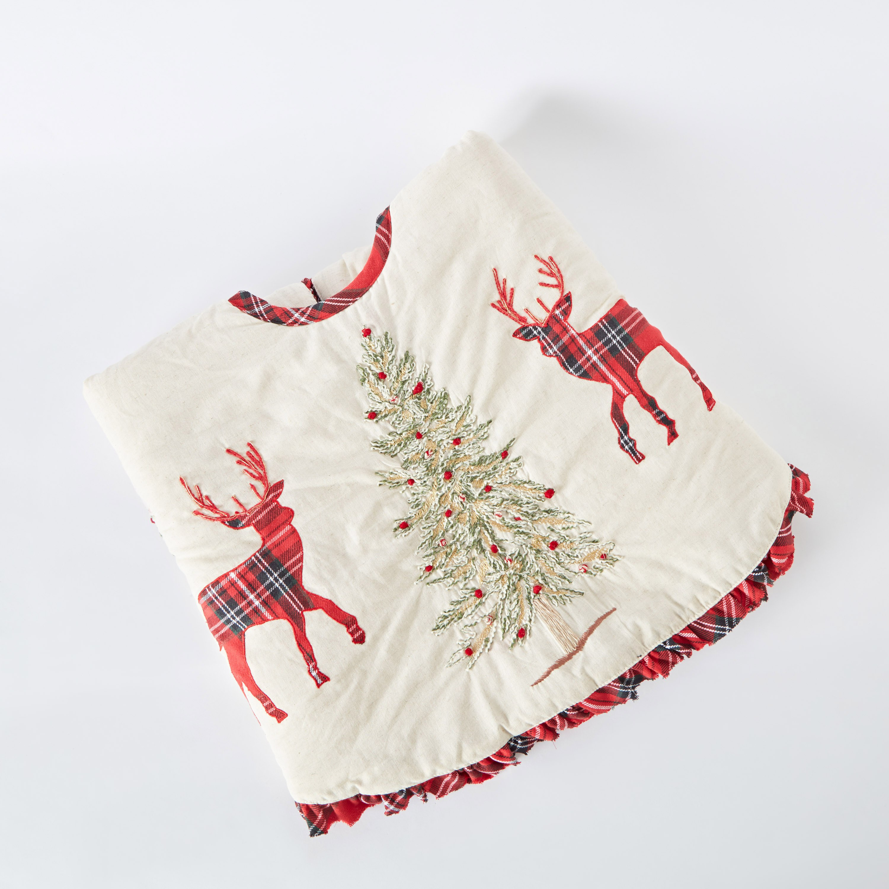 Festive X-mas Reindeer Tree Skirt - 108 cm-PROMO_HB_AE_B2G2_011025-image-6