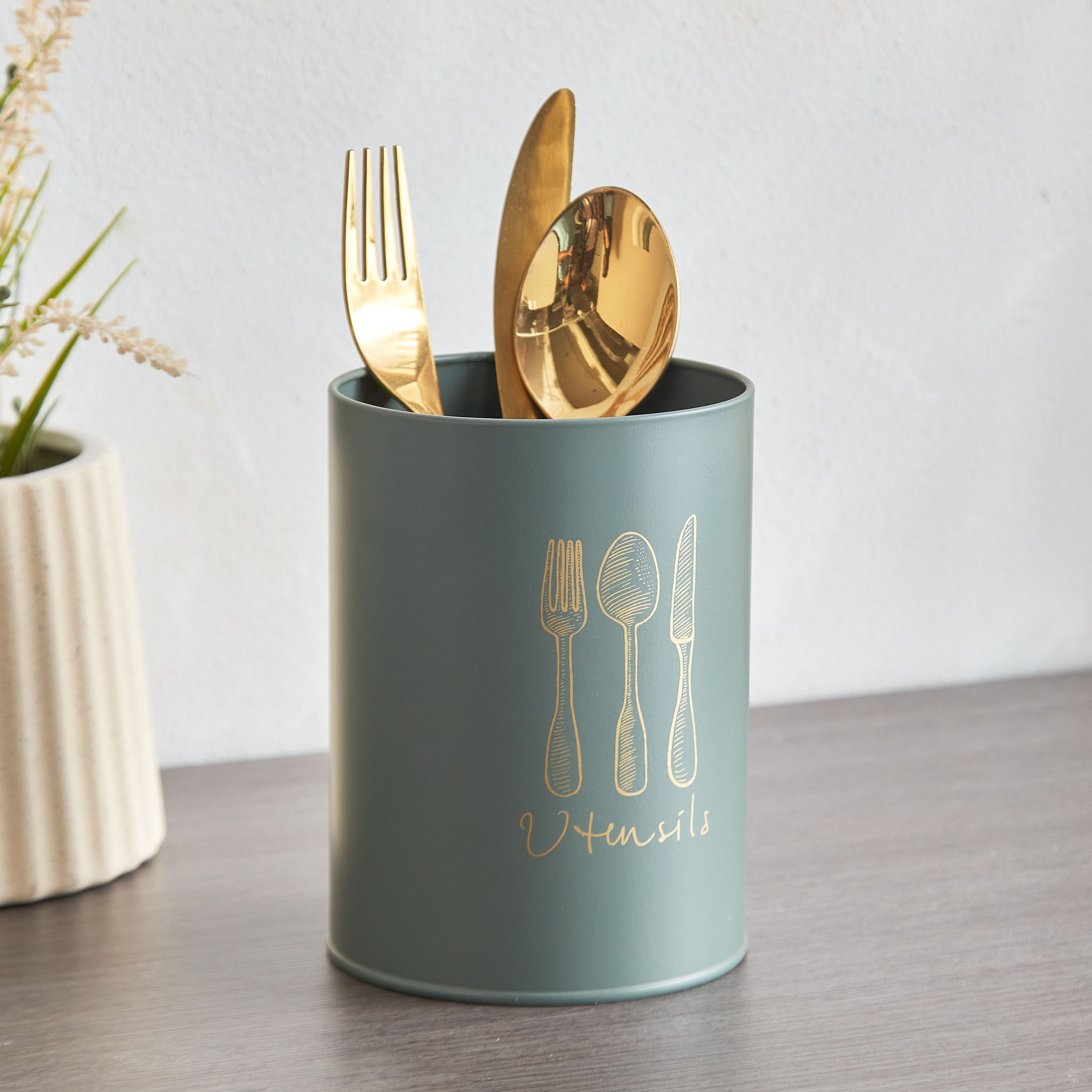 حامل أدوات مائدة من كويزين آرت - 11x11x15 سم-hbxhomeware-hbxkitchen-image-1