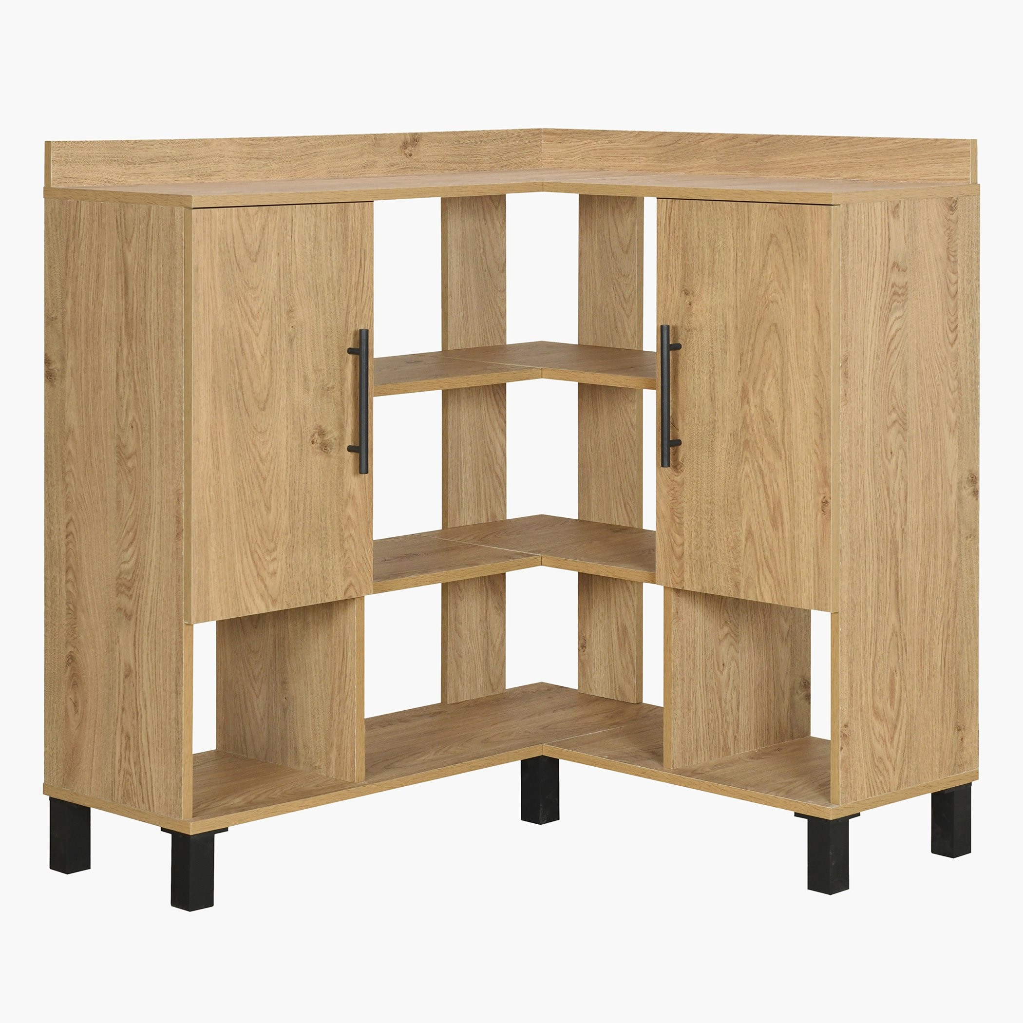 Urban Edmond Corner Coffee Bar Cabinet-hbxfurniture-diningroom-barcountersandbarstools-image-3