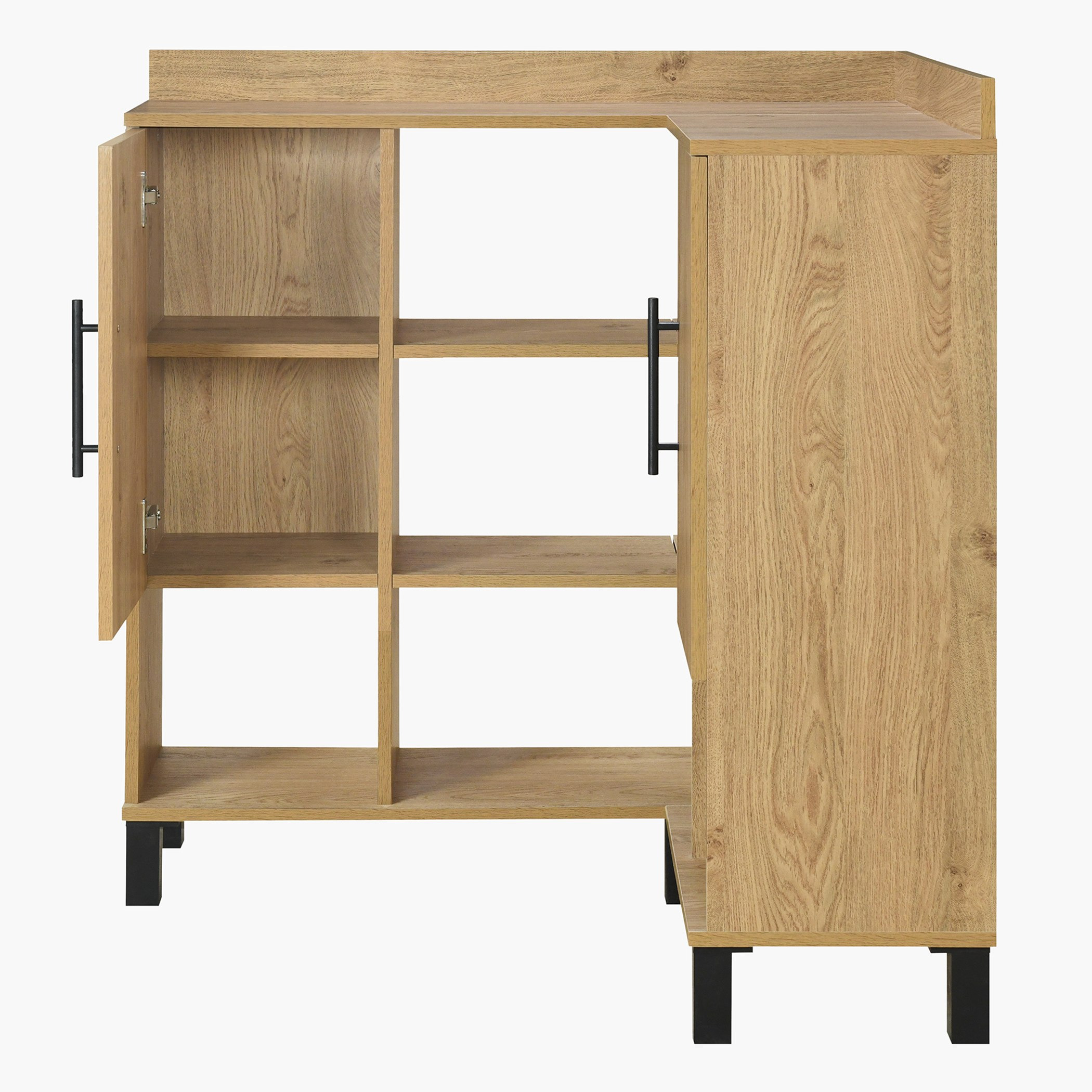 Urban Edmond Corner Coffee Bar Cabinet-hbxfurniture-diningroom-barcountersandbarstools-image-5
