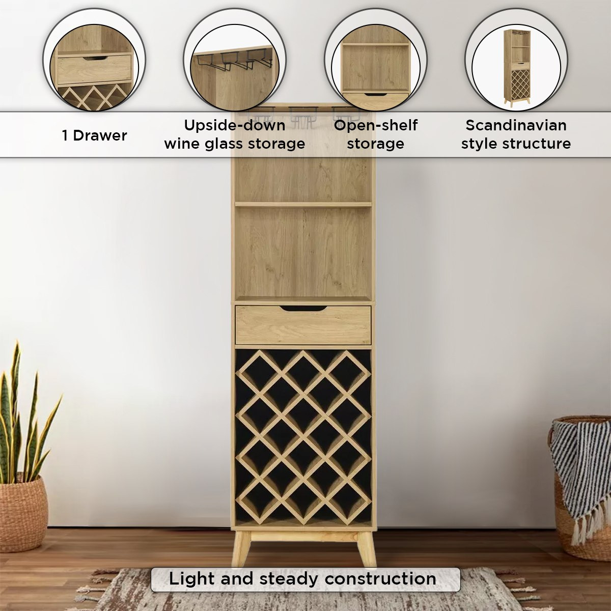 Nordic Tall Bar Cabinet-hbxfurniture-diningroom-barcountersandbarstools-image-5