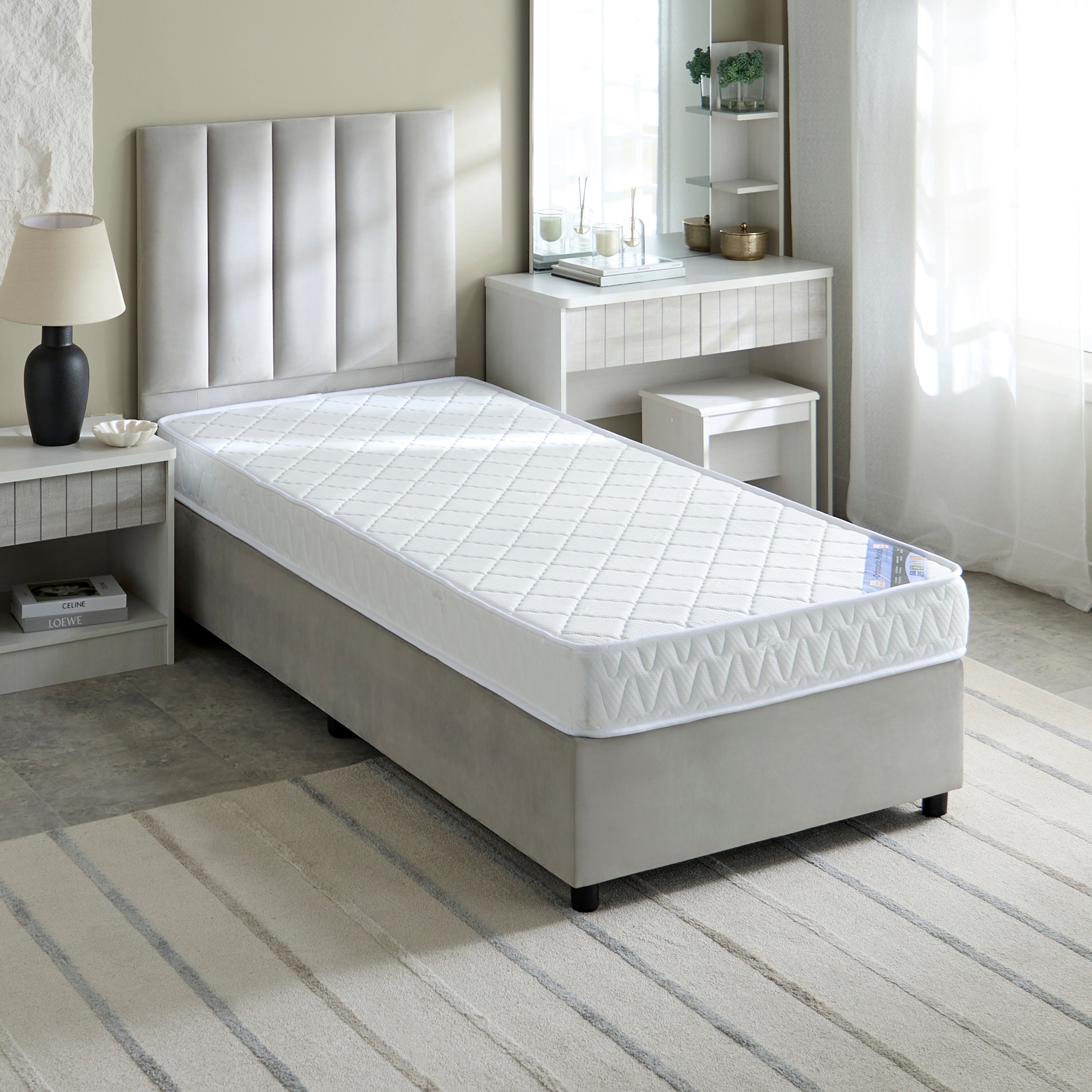 SleepEase iOrthopedic Medical Extra Firm Rebonded Foam Single Mattress - 90x200x15 cm-hbxfurniture-bedroom-mattresses-single-image-8