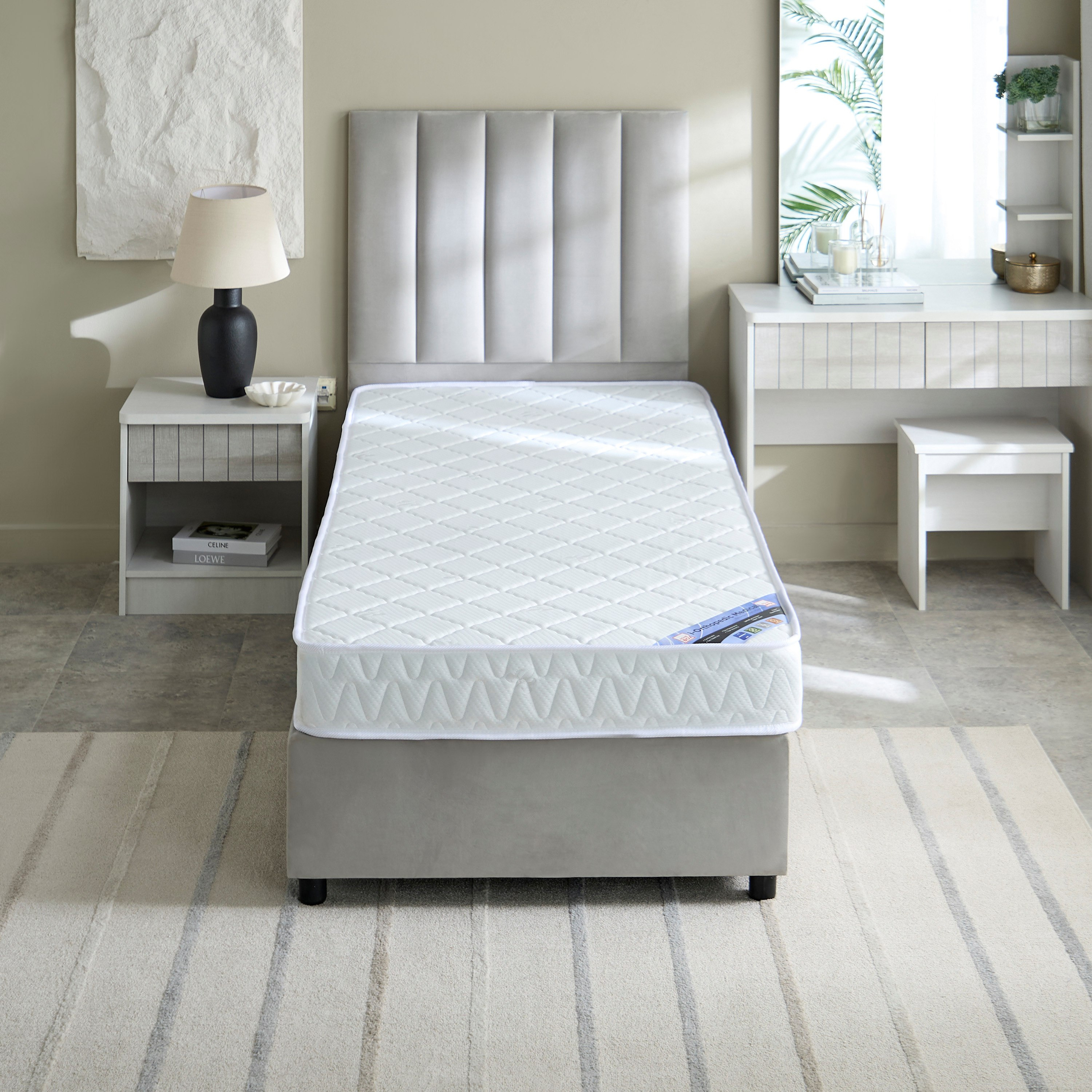 SleepEase iOrthopedic Medical Extra Firm Rebonded Foam Single Mattress - 90x200x15 cm-hbxfurniture-bedroom-mattresses-single-image-9