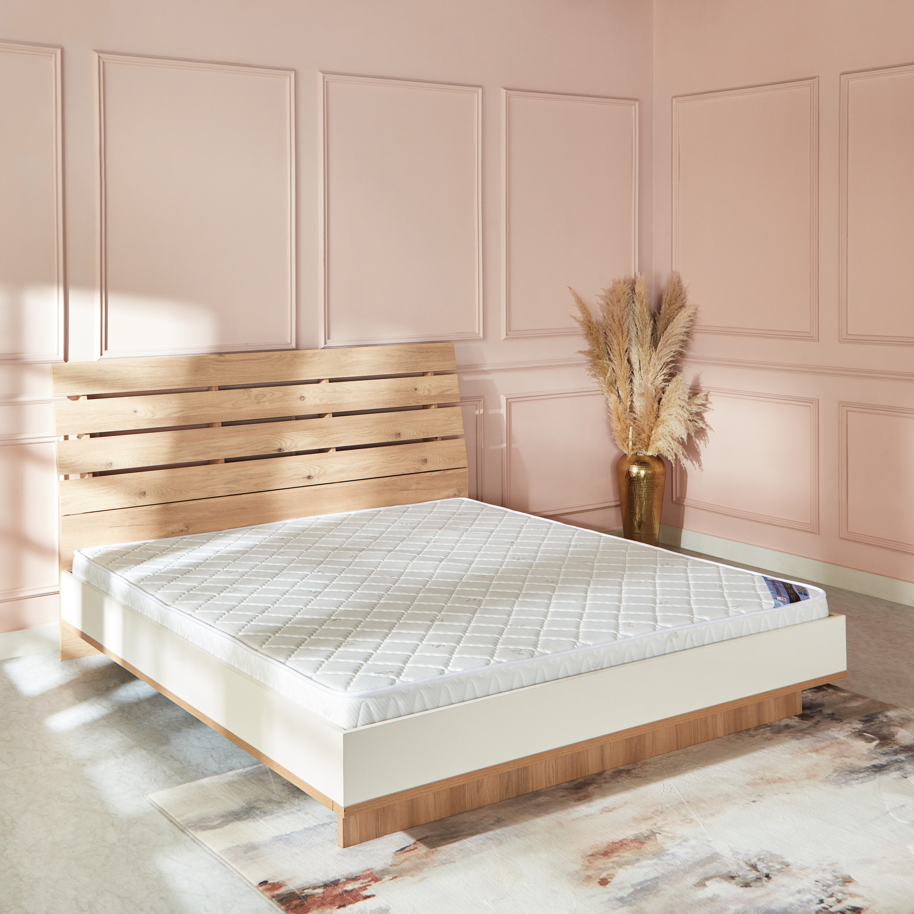 SleepEase iOrthopedic Medical Extra Firm Rebonded Foam Super King Mattress - 200x200x15 cm-hbxfurniture-mattresses-superking-image-2