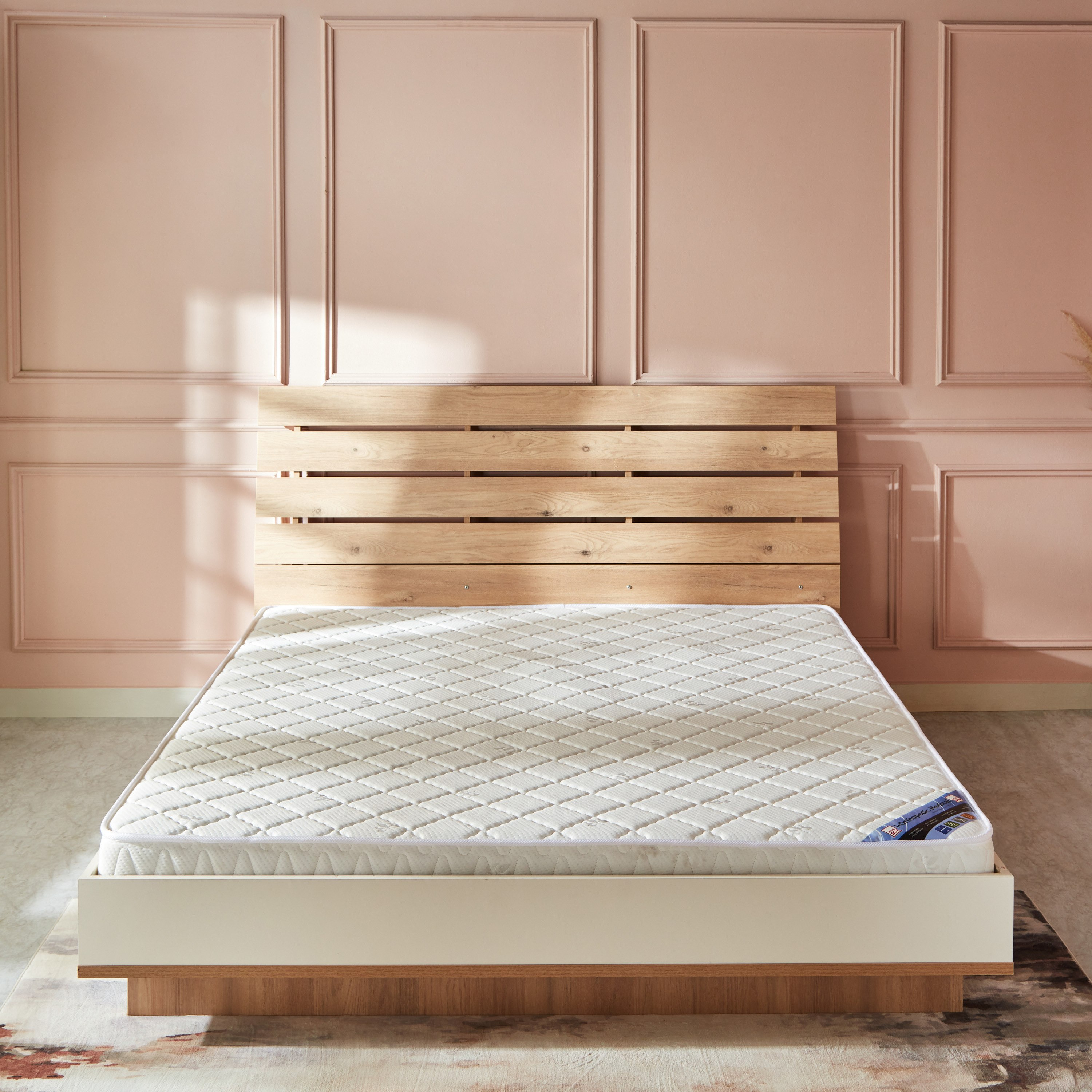SleepEase iOrthopedic Medical Extra Firm Rebonded Foam Super King Mattress - 200x200x15 cm-hbxfurniture-mattresses-superking-image-3