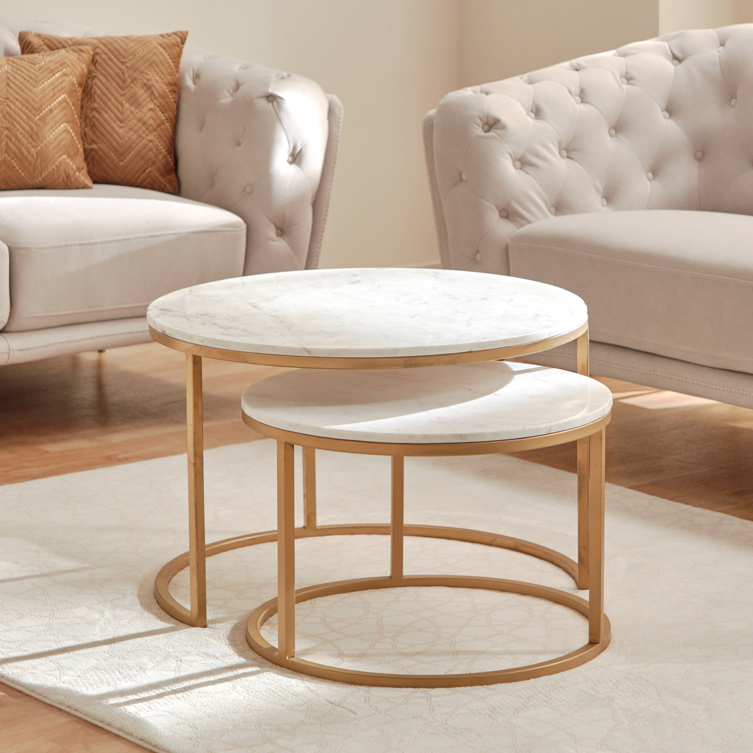 Marble nest outlet coffee table