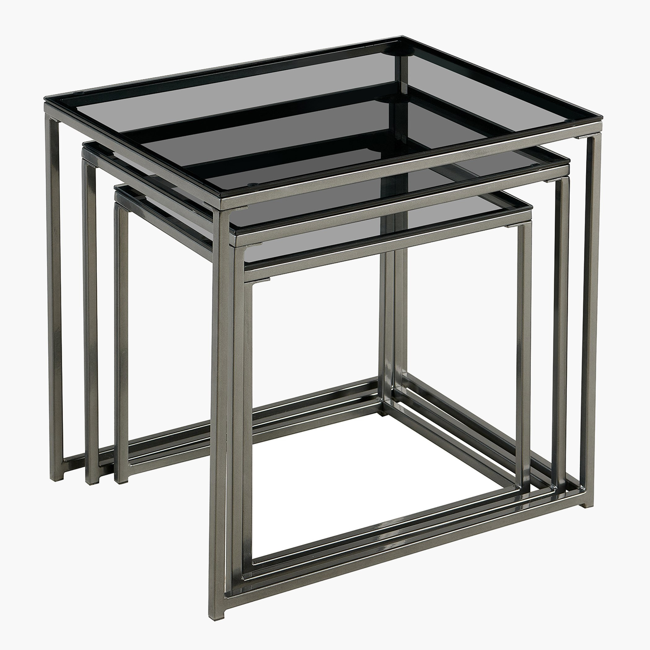 Melody Glass Top Nest of Tables - Set of 3-hbxfurniture-livingroom-nestingtables-image-6
