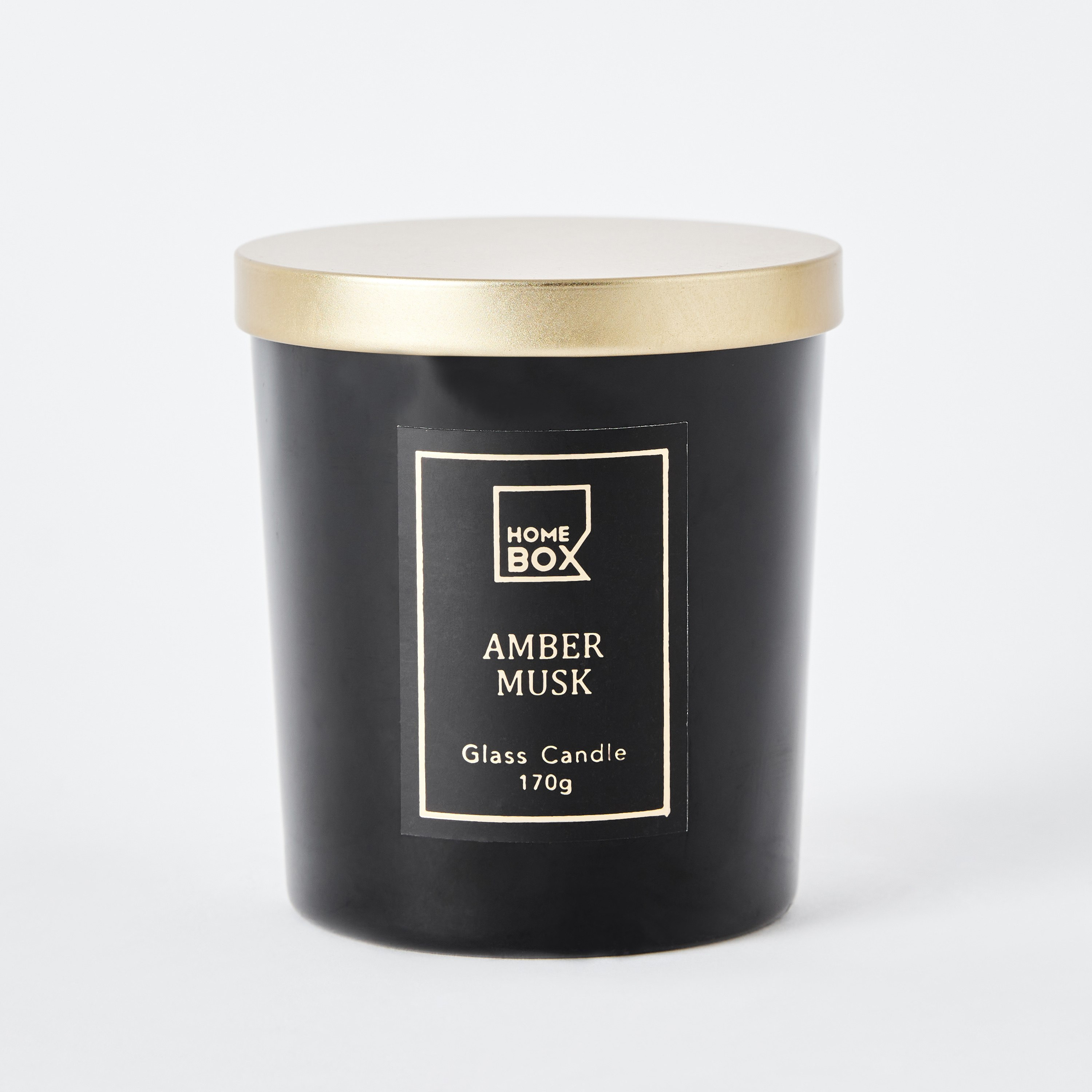 Rabia  Amber Musk Jar Candle with Lid - 170 gms-hbxlivingroom-decorandaccessories-candles-image-5