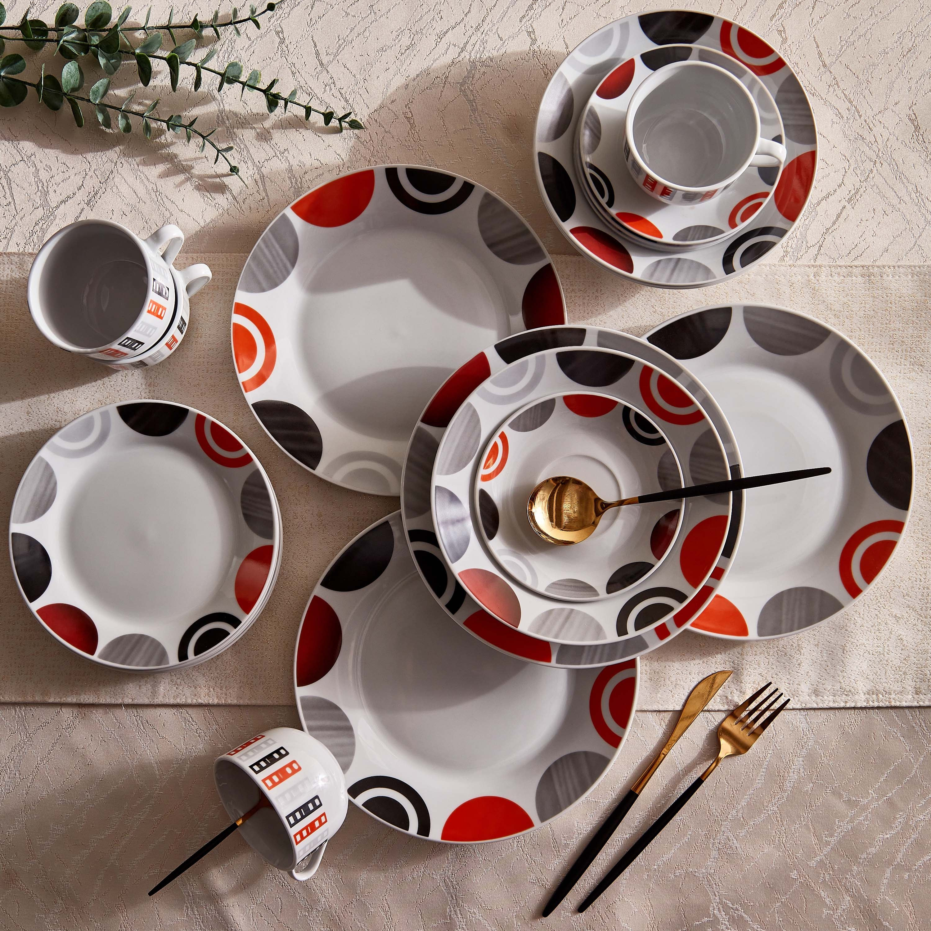 طقم عشاء 20 قطعة بتصميم ثلج من أتلانتا - 4 أشخاص-hbxhomeware-hbxkitchen-image-1