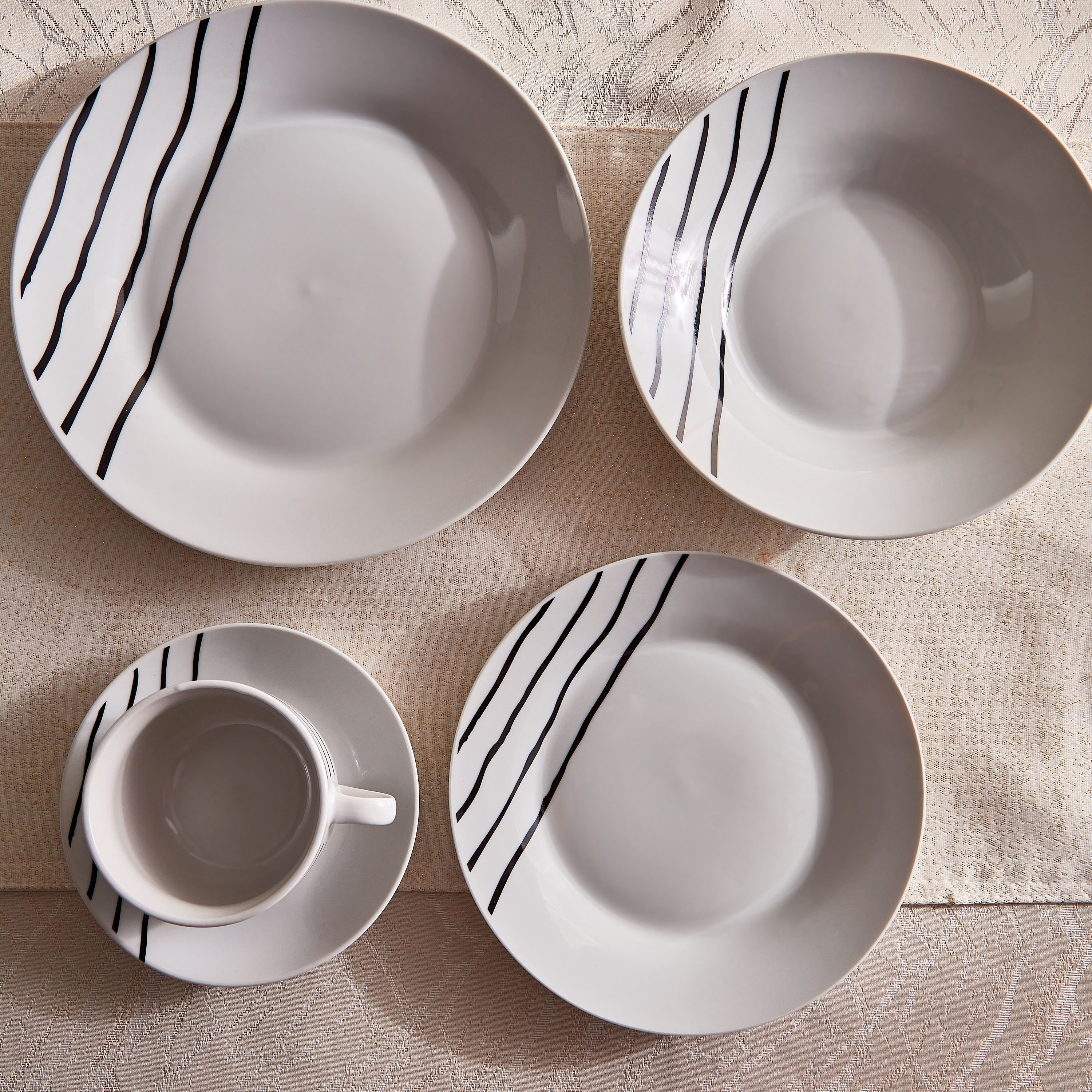 طقم عشاء بورسلان 20 قطعة سبرينغ من أتلانتا - 4 أفراد-hbxhomeware-hbxkitchen-image-4
