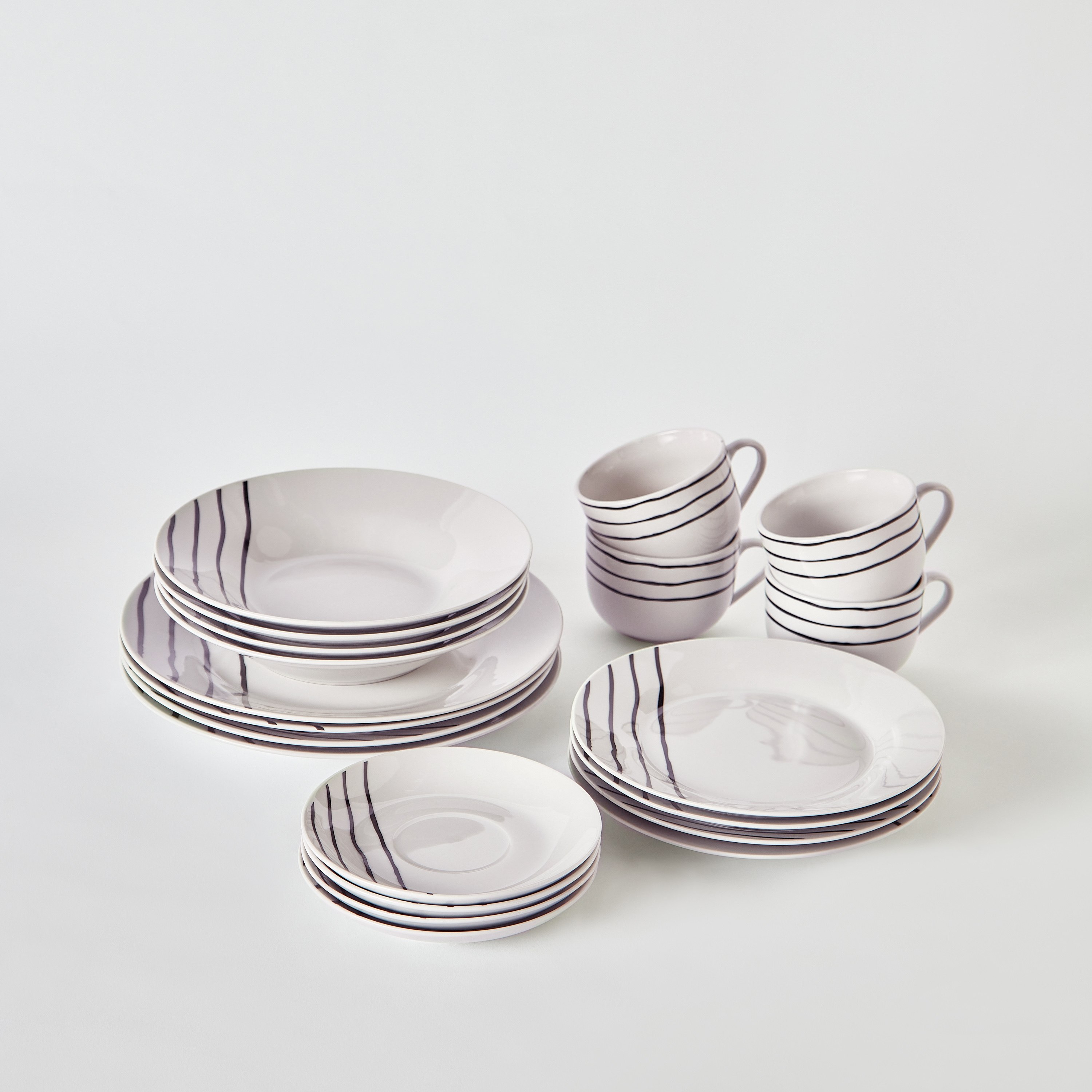 طقم عشاء بورسلان 20 قطعة سبرينغ من أتلانتا - 4 أفراد-hbxhomeware-hbxkitchen-image-5