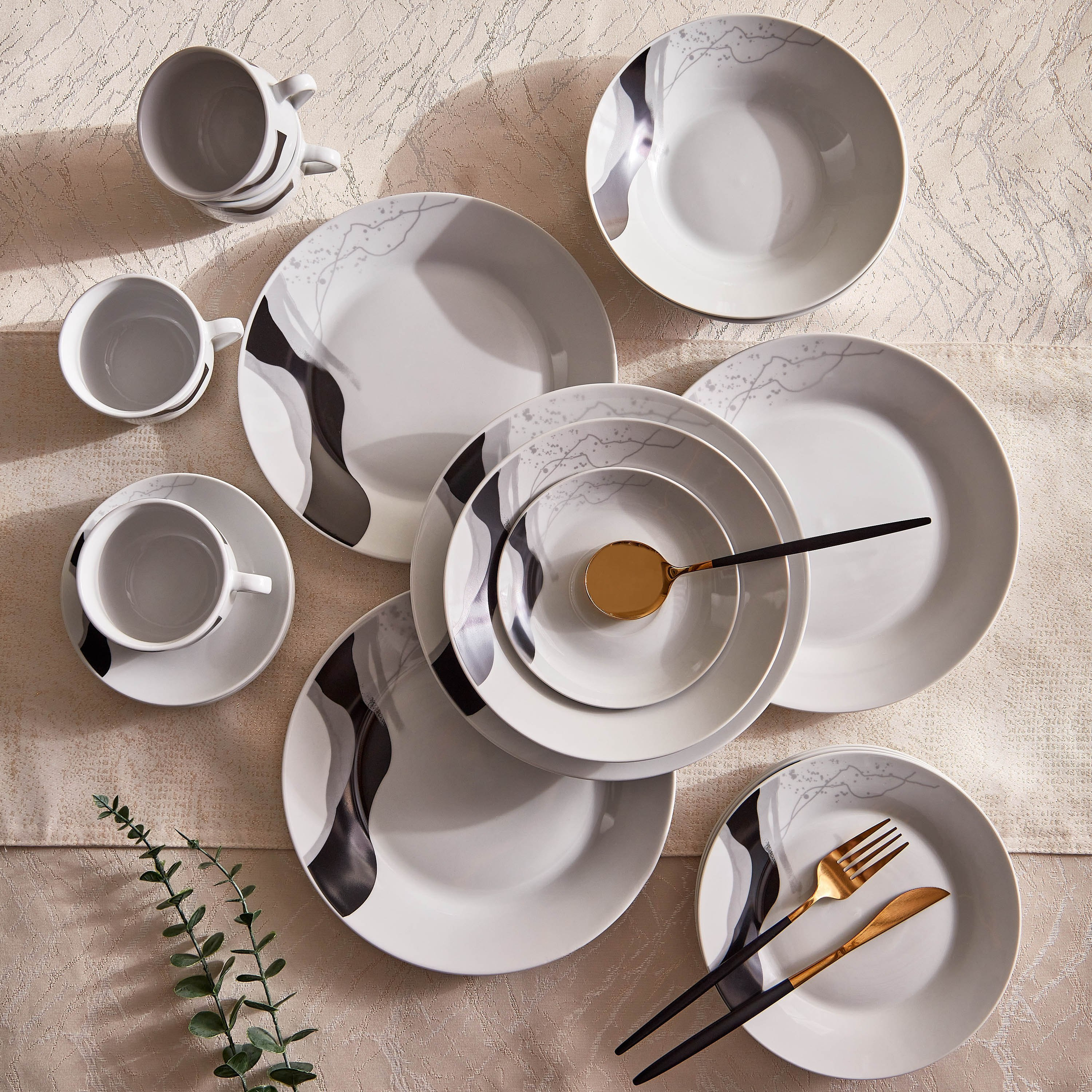 طقم عشاء بورسلان 20 قطعة من أتلانتا - 4 أفراد-hbxhomeware-hbxkitchen-image-1