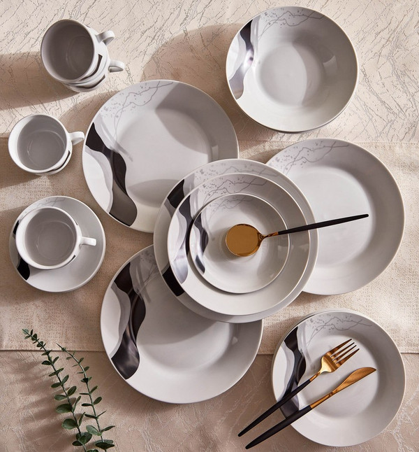 Atlanta Set Buy Atlanta 20-Piece Porcelain Dinner Set - Serves 4 Online in UAE ...