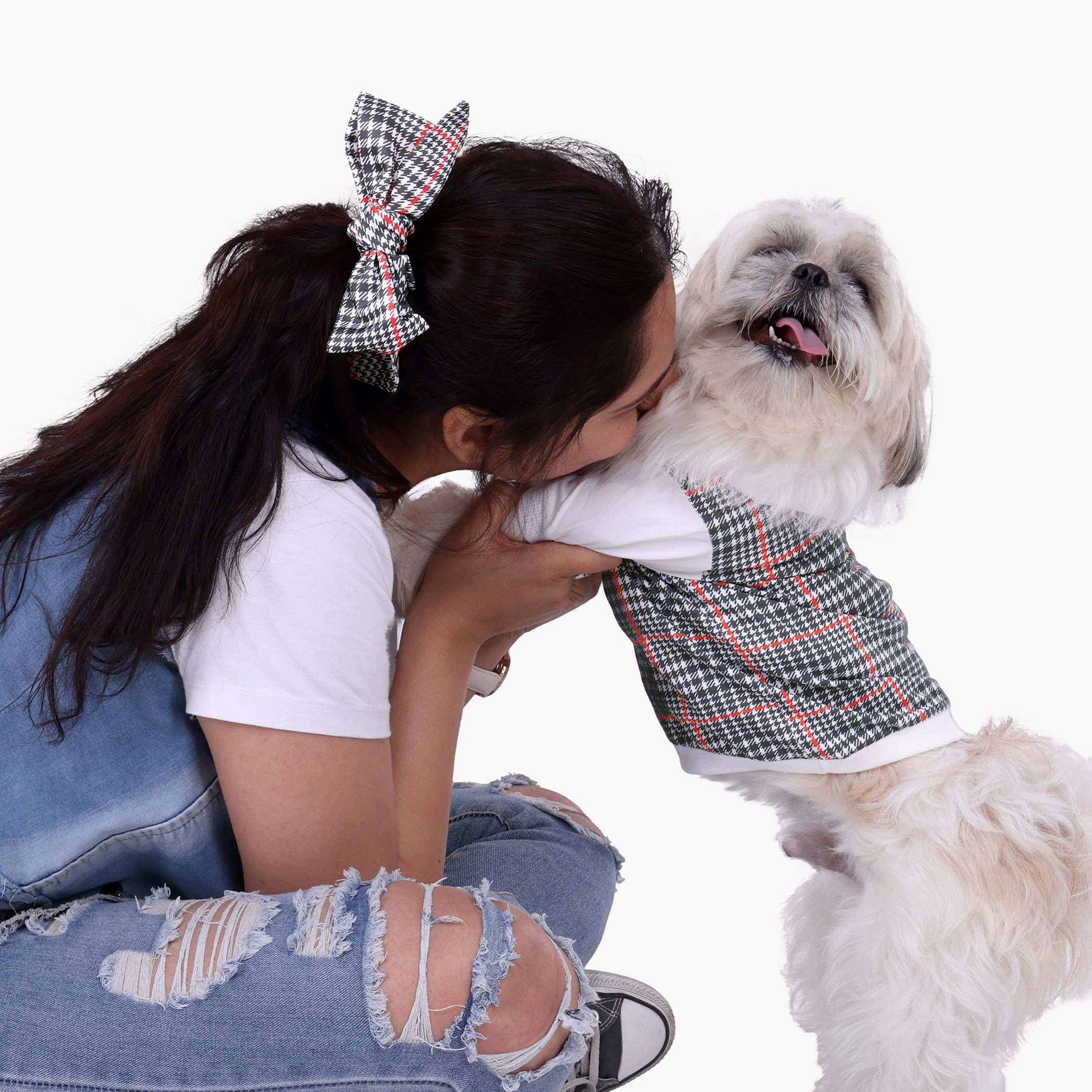ربطة شعر لأصحاب الحيوانات الأليفة من كانين ريجال - 12-16 سم-hbxpets-petcostumes-image-2