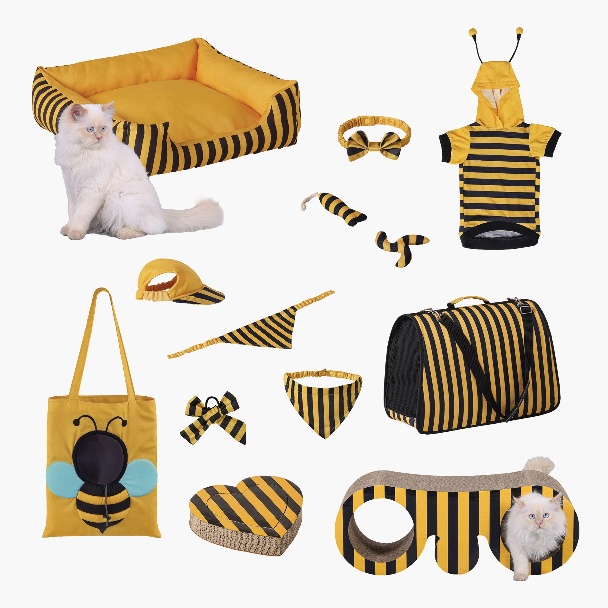 Feline Bee Pet Carrier Bag - 38x55 cm-PROMO_HB_AE_B2G2_011025-image-4