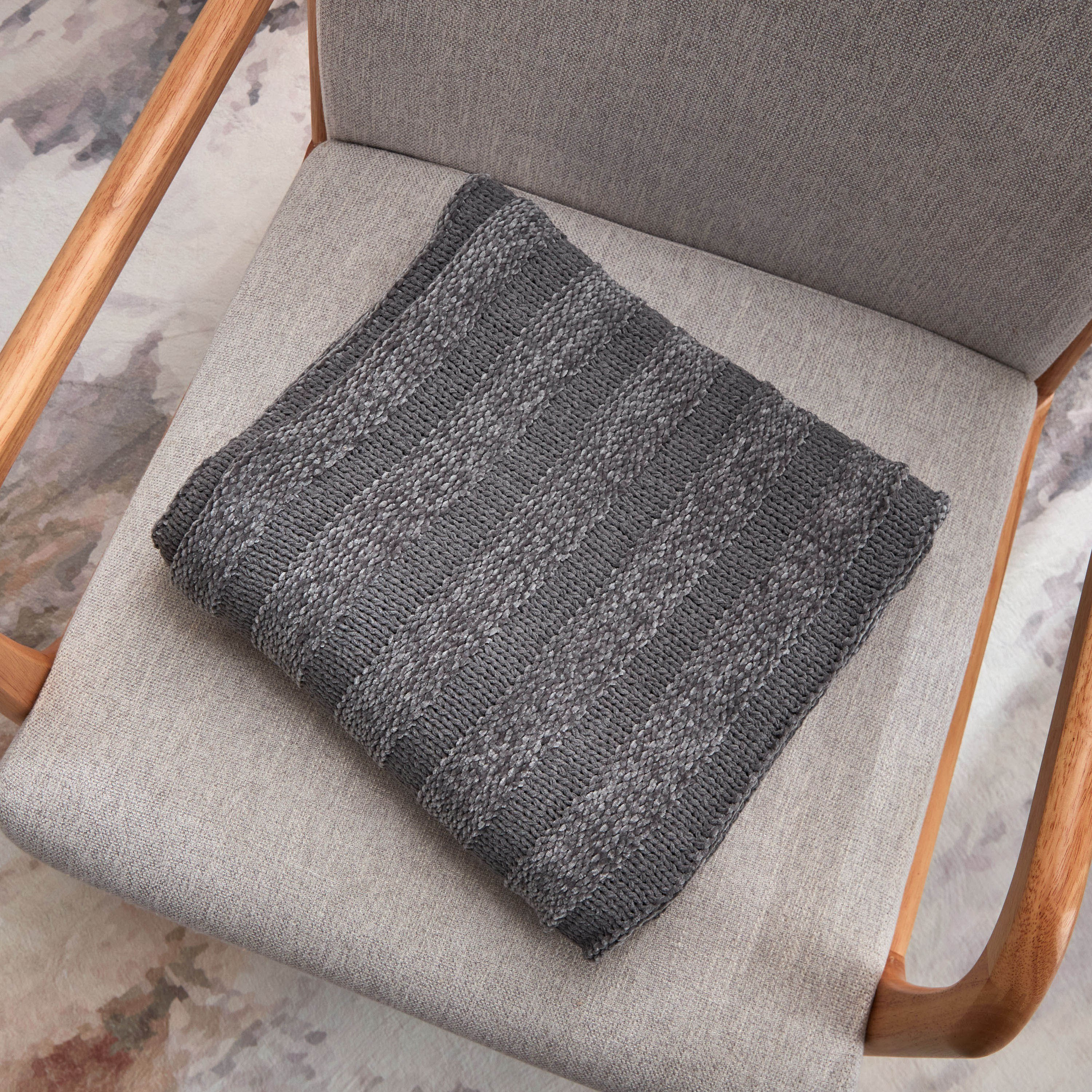Madison Resse Knitted Acrylic Throw - 130x170 cm-hbxhomeware-hbxbedroom-image-4