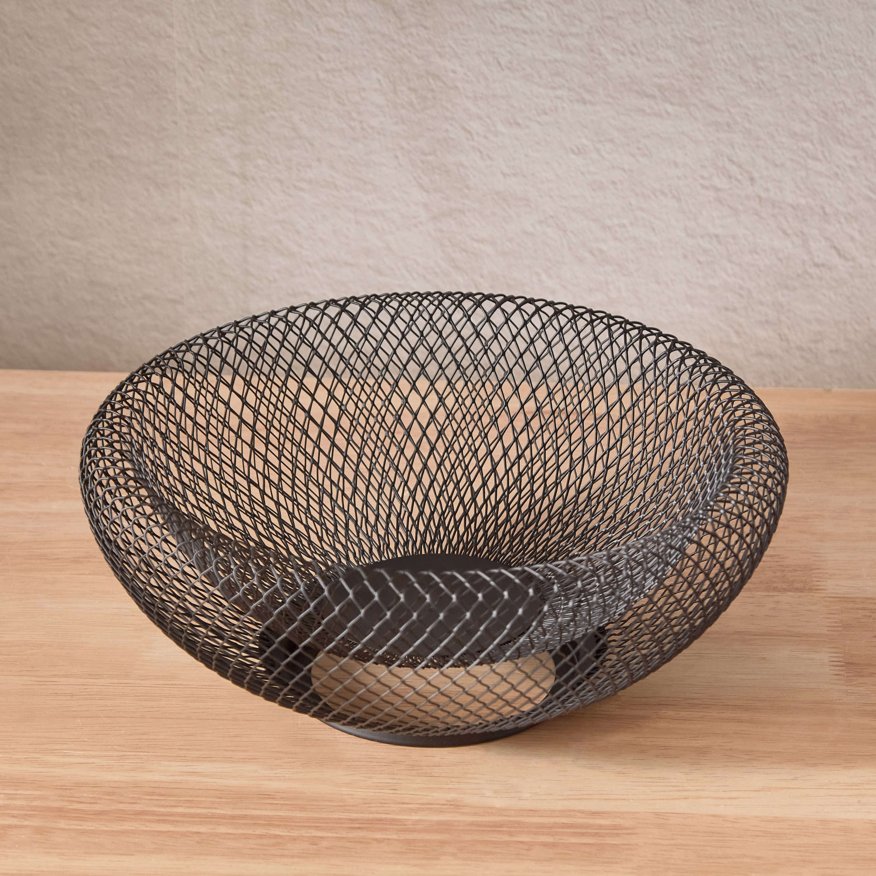 سلة شبكية معدنية من سيرا - 24.5x24.5x10 سم-hbxbedroom-bedroomaccessories-bedroomstorage-image-2