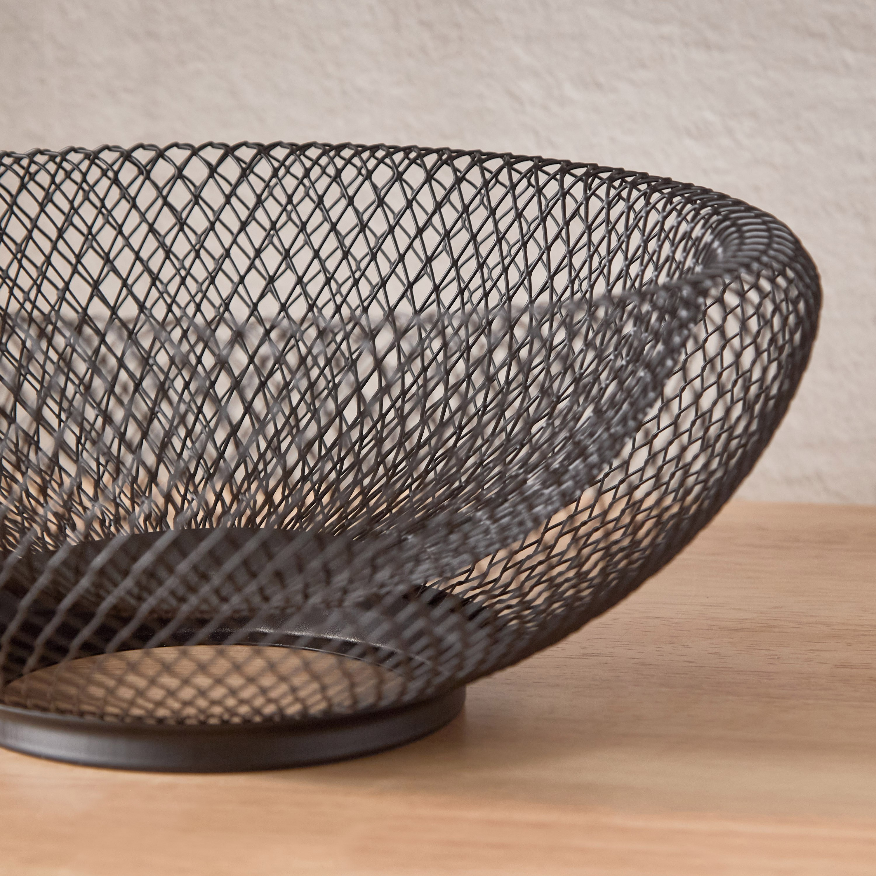 سلة شبكية معدنية من سيرا - 24.5x24.5x10 سم-hbxbedroom-bedroomaccessories-bedroomstorage-image-4