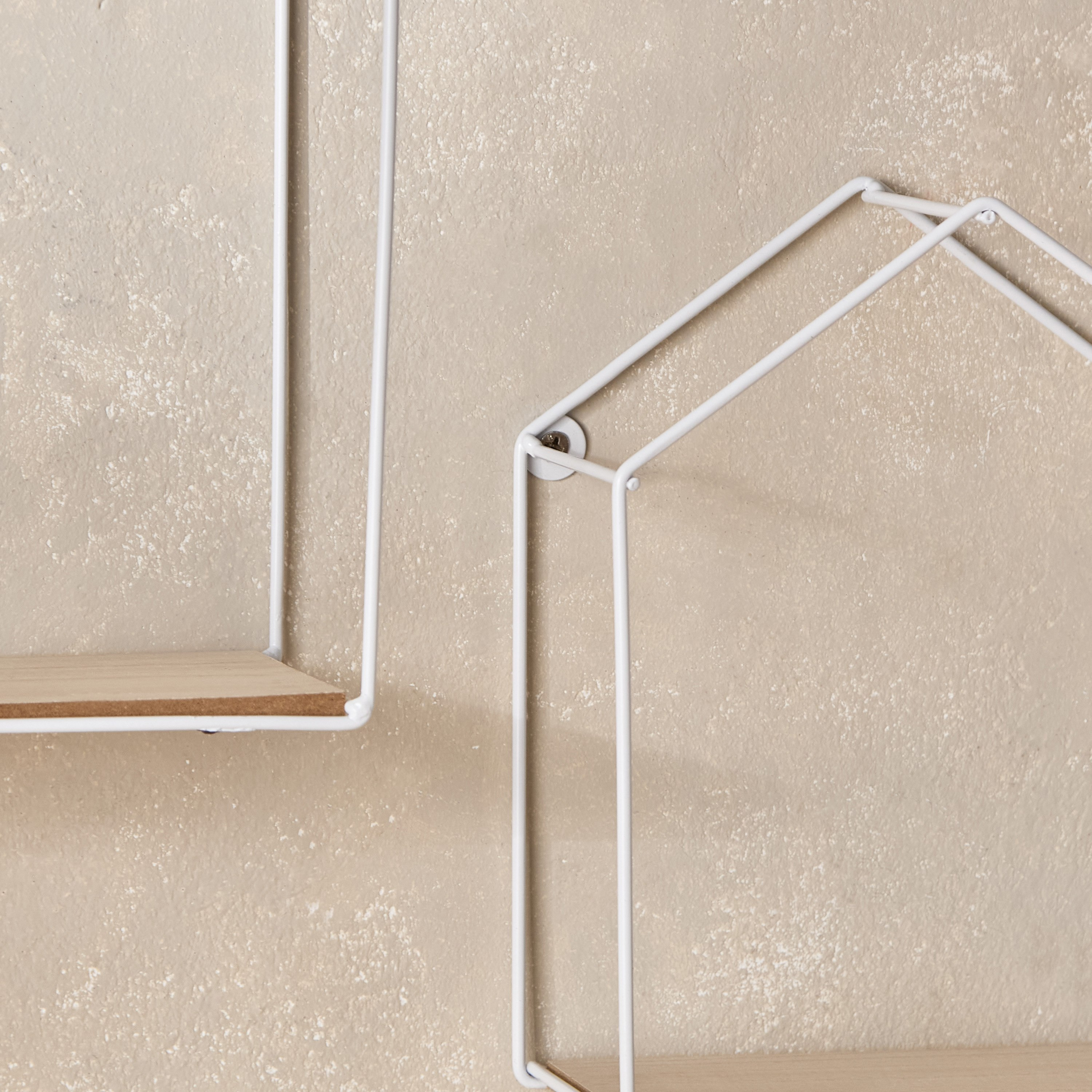 طقم رف حائط معدن مع ألواح ليفية قطعتين من سيرا-hbxfurniture-mediaunitsandstorage-wallshelves-image-6