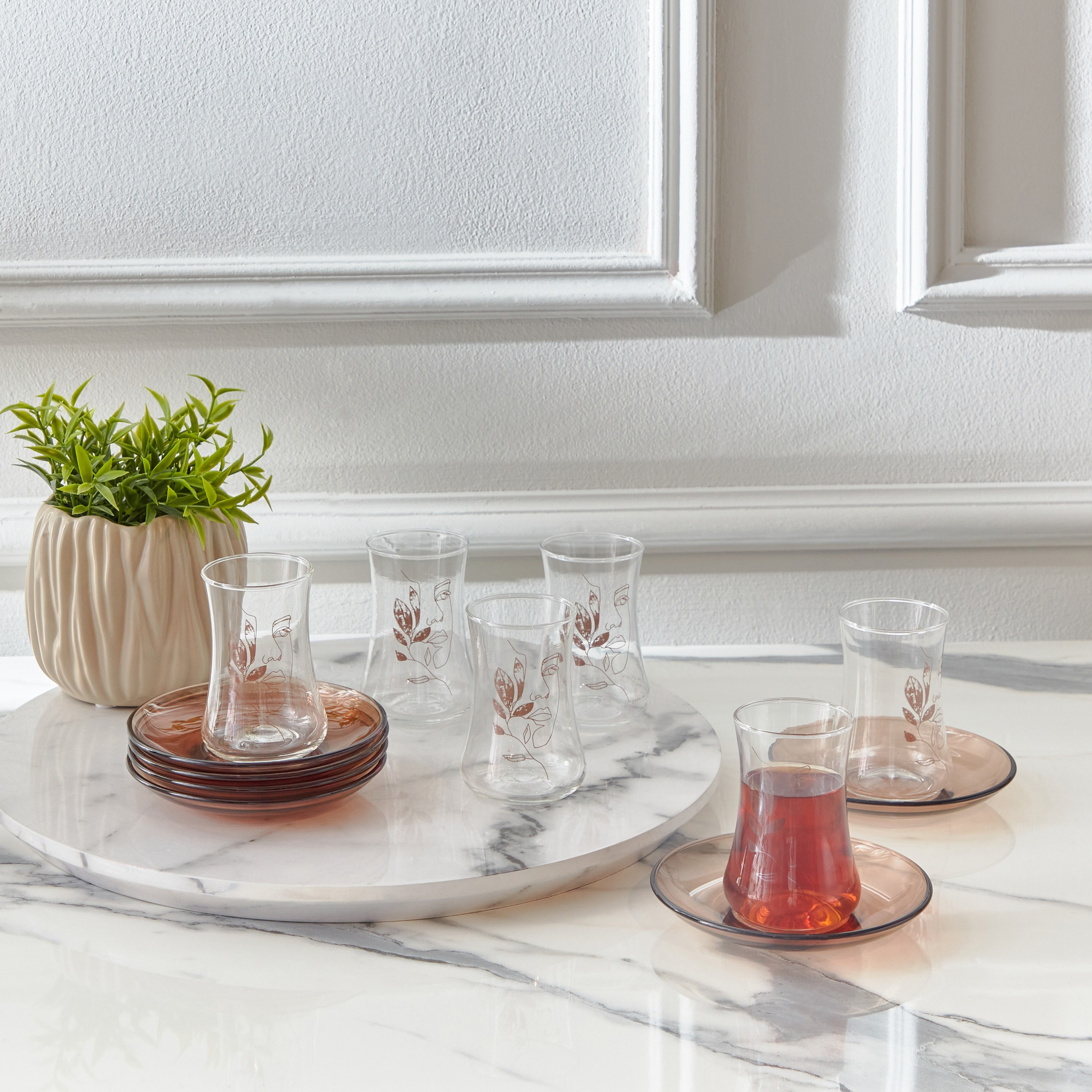 طقم استكانة وصحون 6 قطع من سيج - 120 مل-hbxhomeware-diningandtabletop-coffeeandteasets-image-6