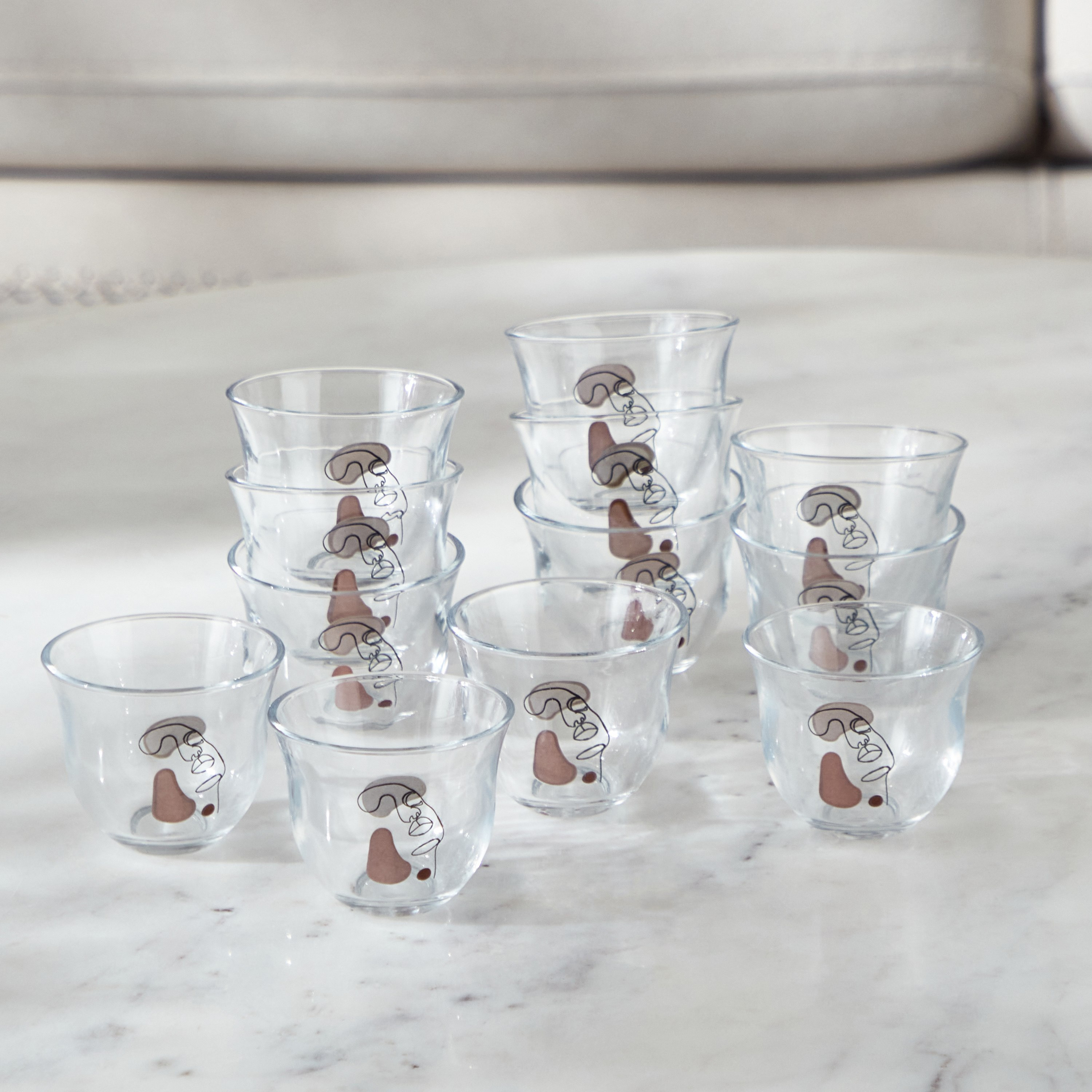 طقم قهوة 12 قطعة من ارتسي - 60 مل-hbxhomeware-diningandtabletop-coffeeandteasets-image-2