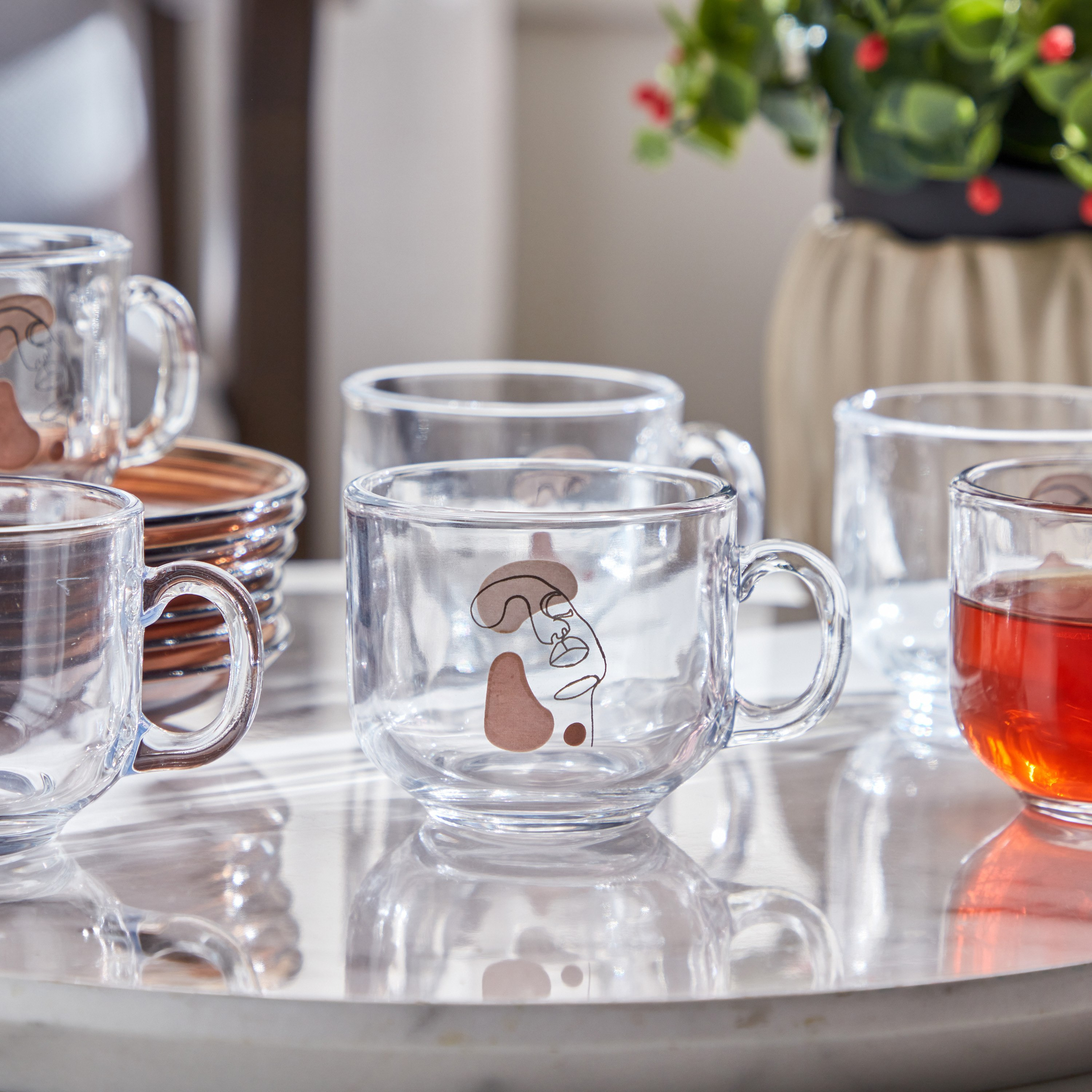 طقم فناجين وصحون بورسلان 6 قطعة بطبعات من أرتسي-hbxhomeware-diningandtabletop-coffeeandteasets-image-2