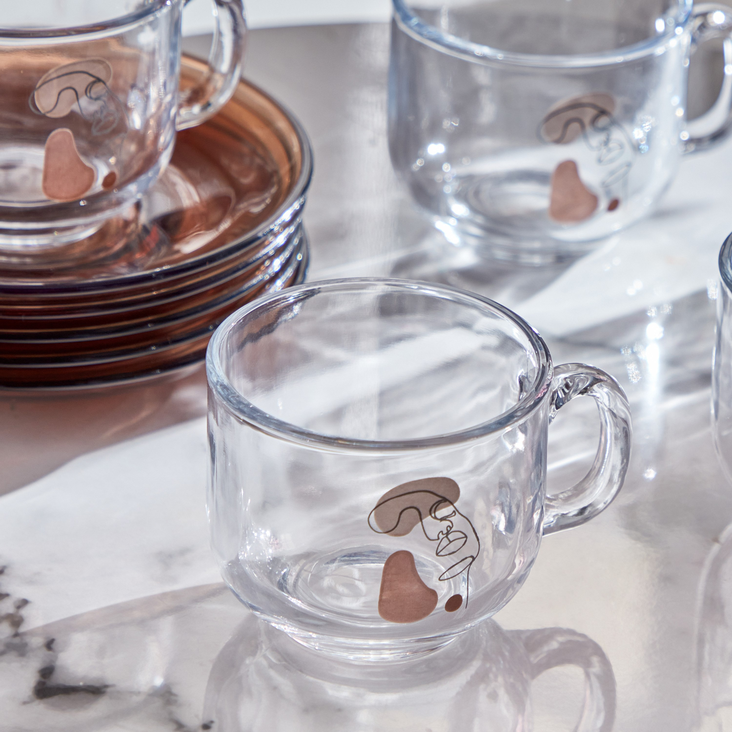 طقم فناجين وصحون بورسلان 6 قطعة بطبعات من أرتسي-hbxhomeware-diningandtabletop-coffeeandteasets-image-3
