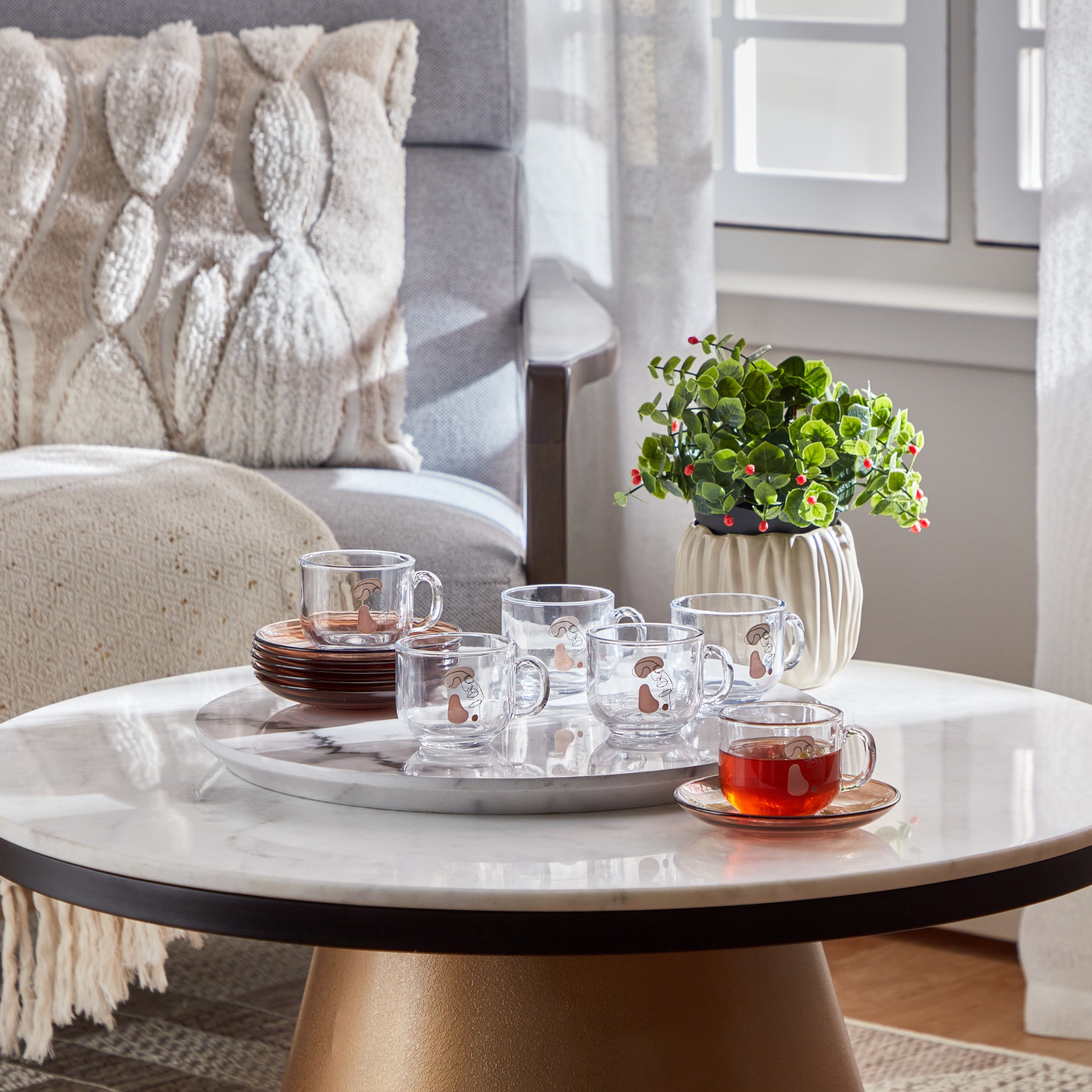 طقم فناجين وصحون بورسلان 6 قطعة بطبعات من أرتسي-hbxhomeware-diningandtabletop-coffeeandteasets-image-4