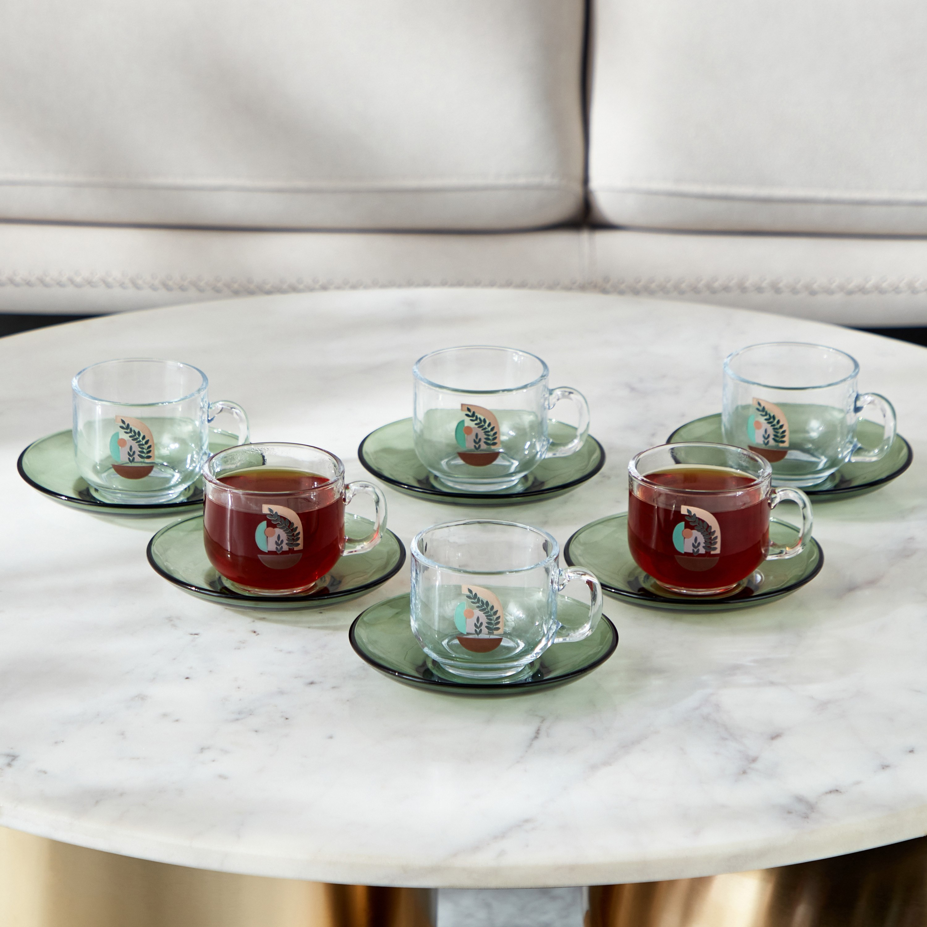 طقم فناجين وصحون 12 قطعة من سيج-hbxhomeware-diningandtabletop-coffeeandteasets-image-1