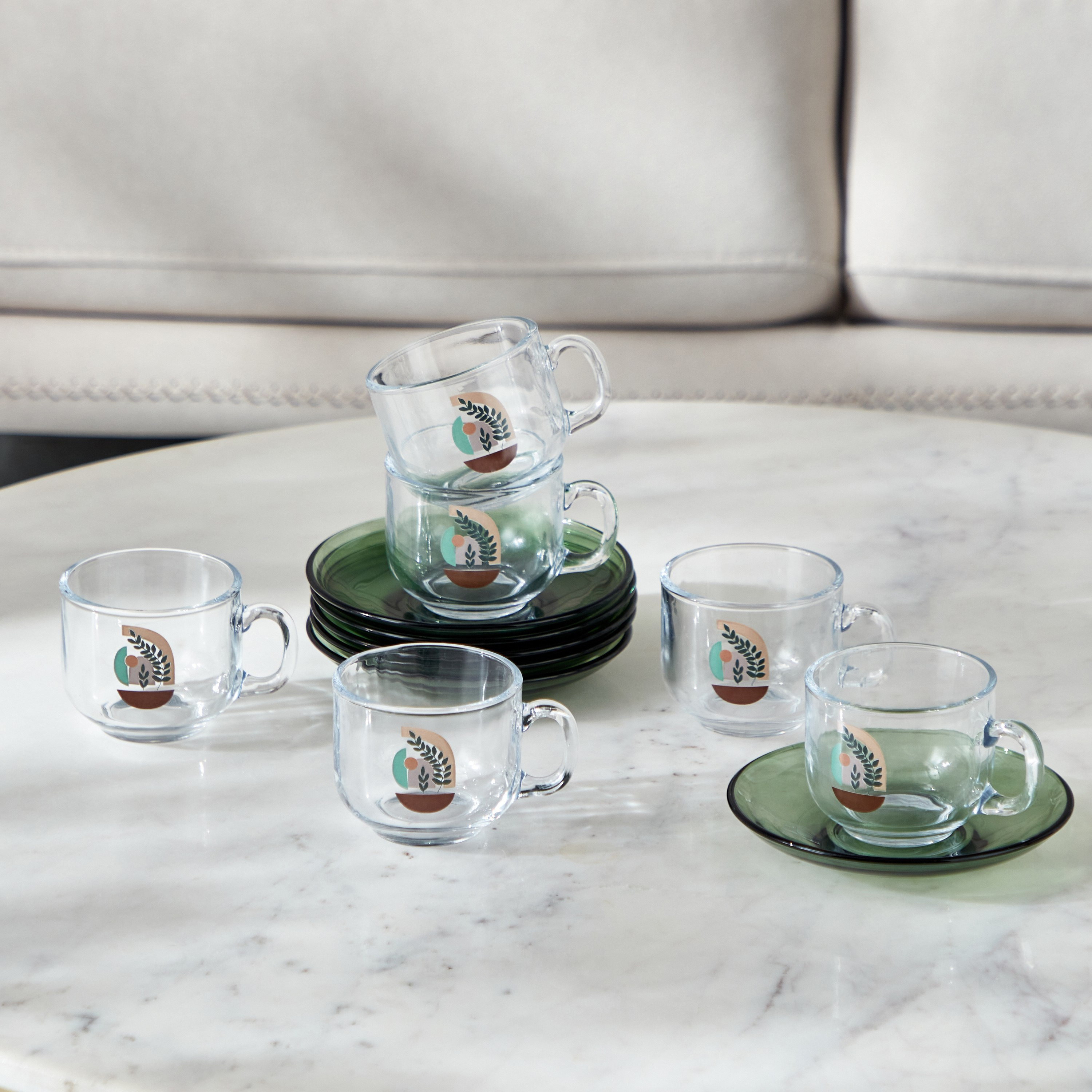 طقم فناجين وصحون 12 قطعة من سيج-hbxhomeware-diningandtabletop-coffeeandteasets-image-2
