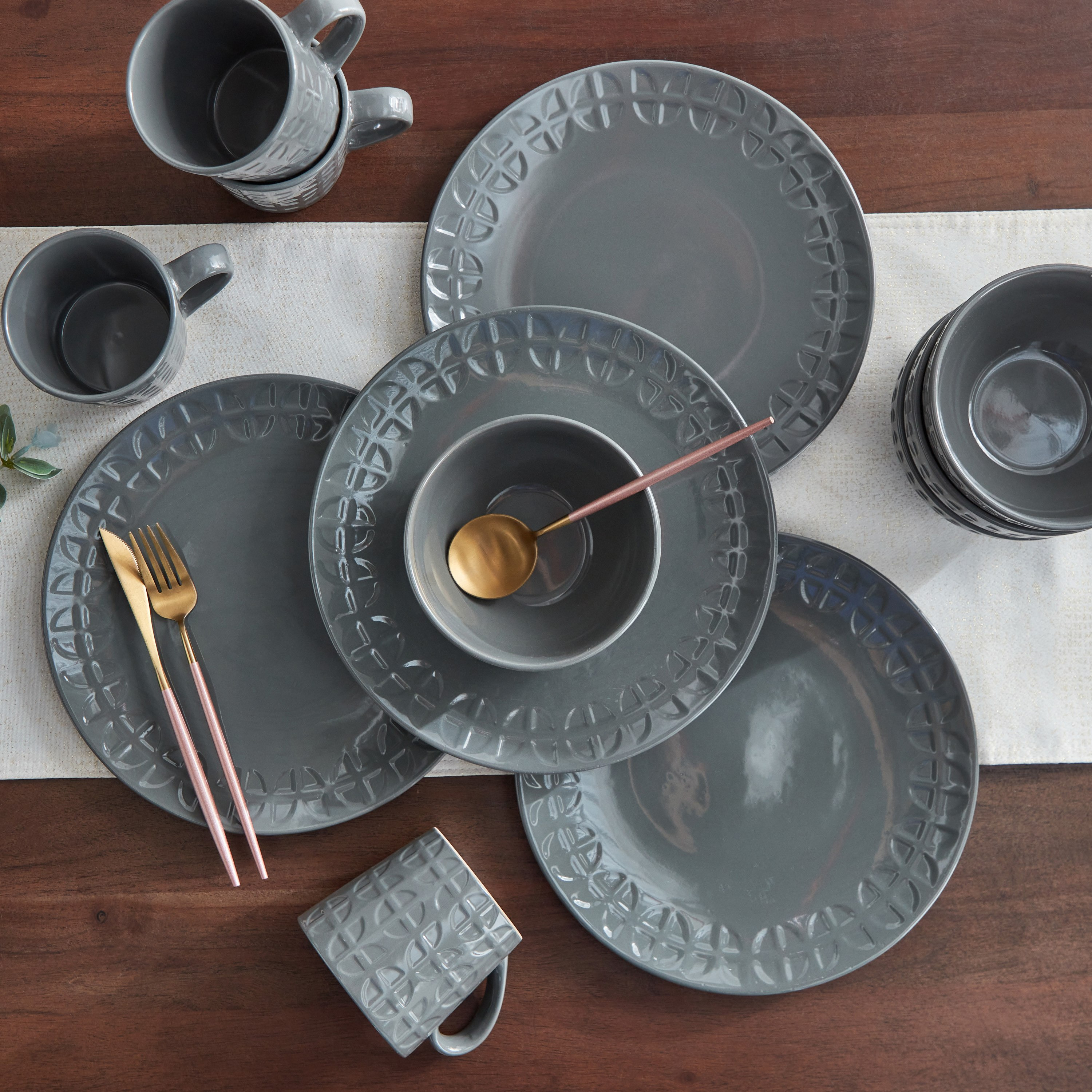 طقم عشاء 12 قطعة من نيكو - 4 أشخاص-hbxhomeware-hbxkitchen-image-1