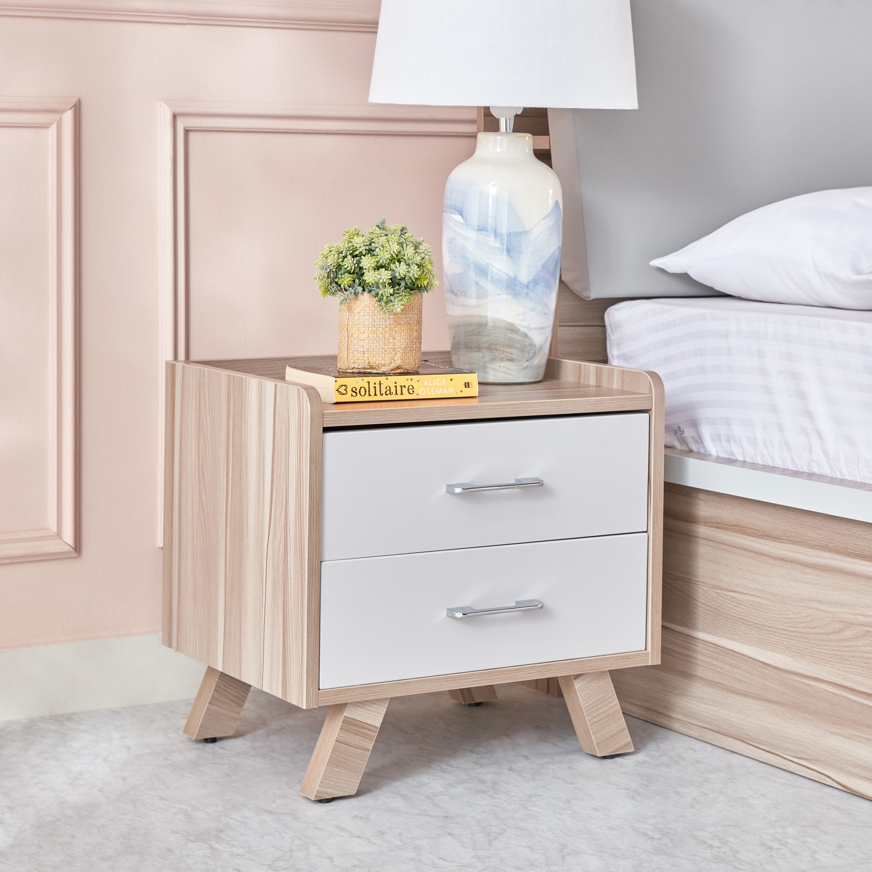 طقم غرفة نوم كينج 5 قطع من ميامي - 180x200 سم-hbxbedroom-bedsandbedsets-bedroomsets-king-image-12