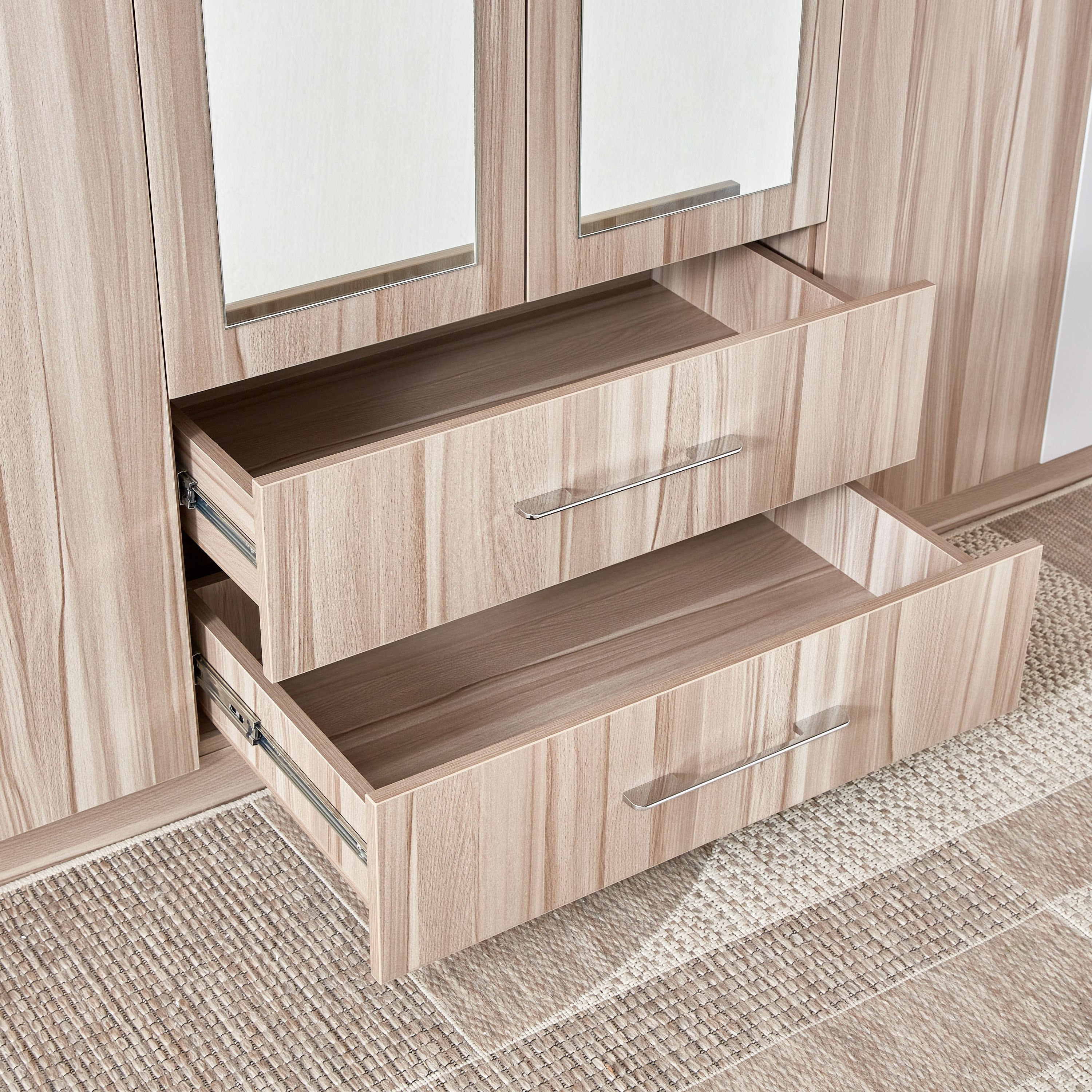 خزانة ملابس -6 أبواب بمرآة من ميامي-hbxfurniture-wardrobes-image-6