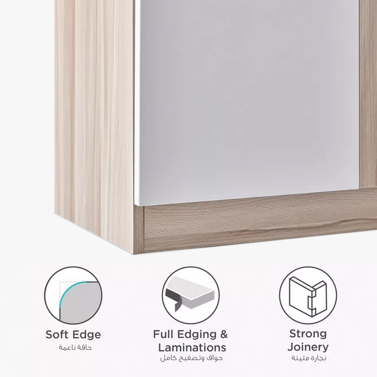 خزانة ملابس -6 أبواب بمرآة من ميامي-hbxfurniture-wardrobes-image-9