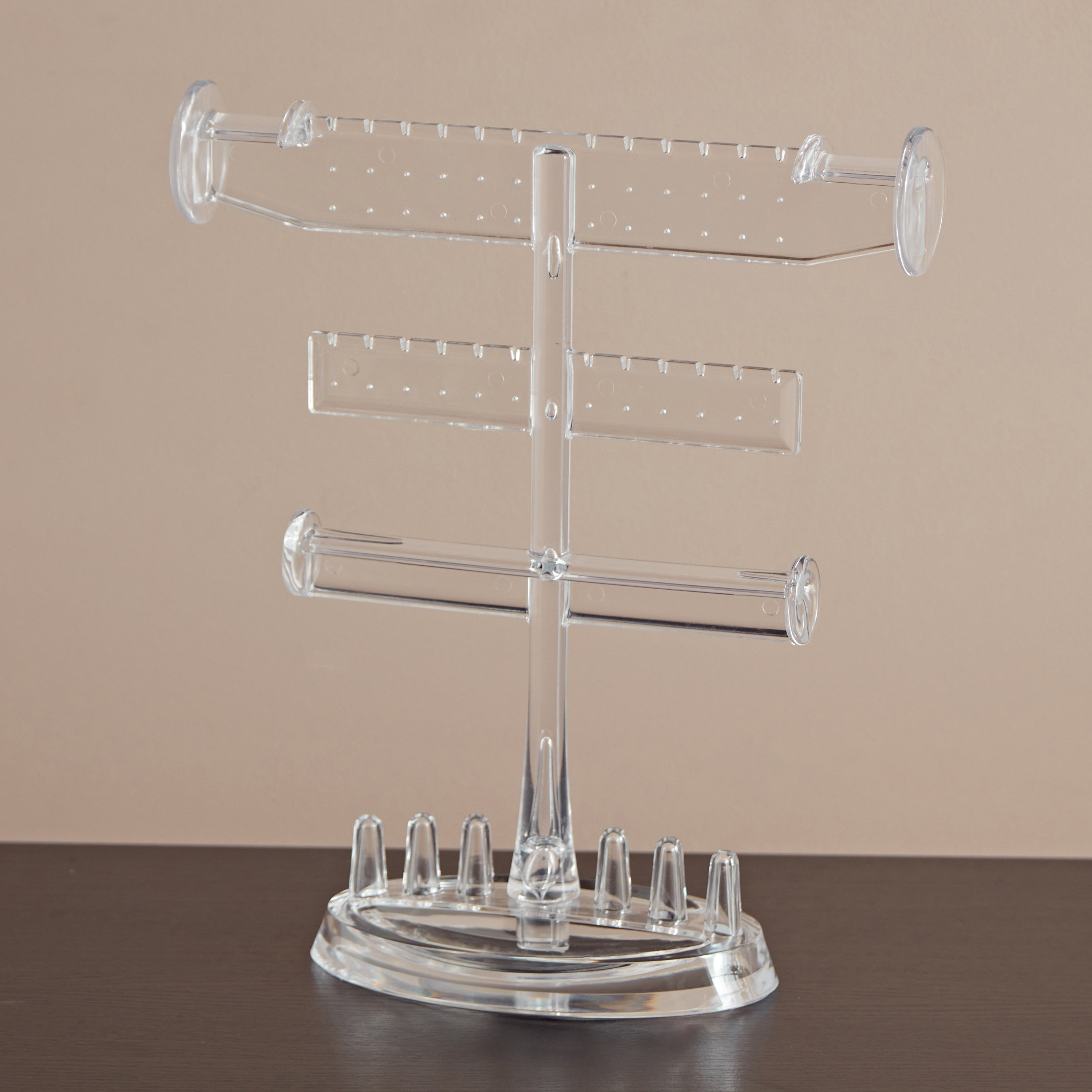 حامل مجوهرات 3 طبقات من كريستال-hbxbedroom-bedroomaccessories-jewelleryboxesandholders-image-2